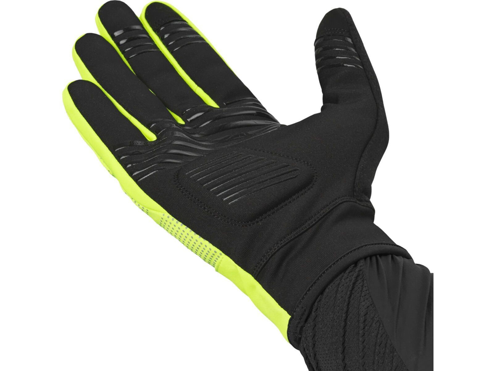 GripGrap Ride 2 Windproof Spring-Autumn Gloves, yellow hi-vis | Bild 3