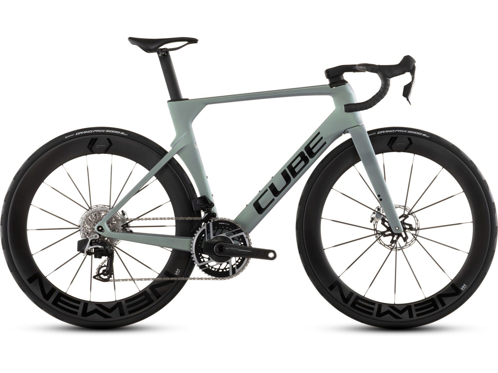Cube Litening Aero C:68X SLX, seagrey´n´black | Bild 1