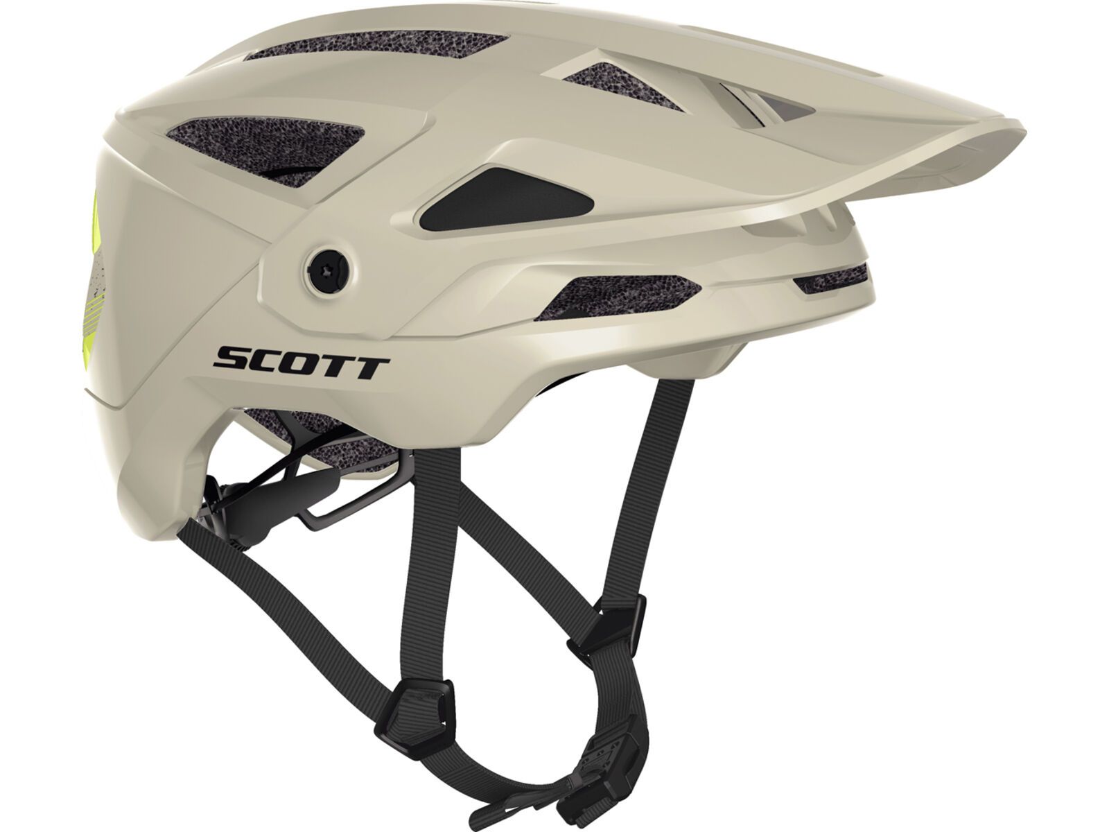 Scott Stego Plus Helmet, beige/radium yellow | Bild 1