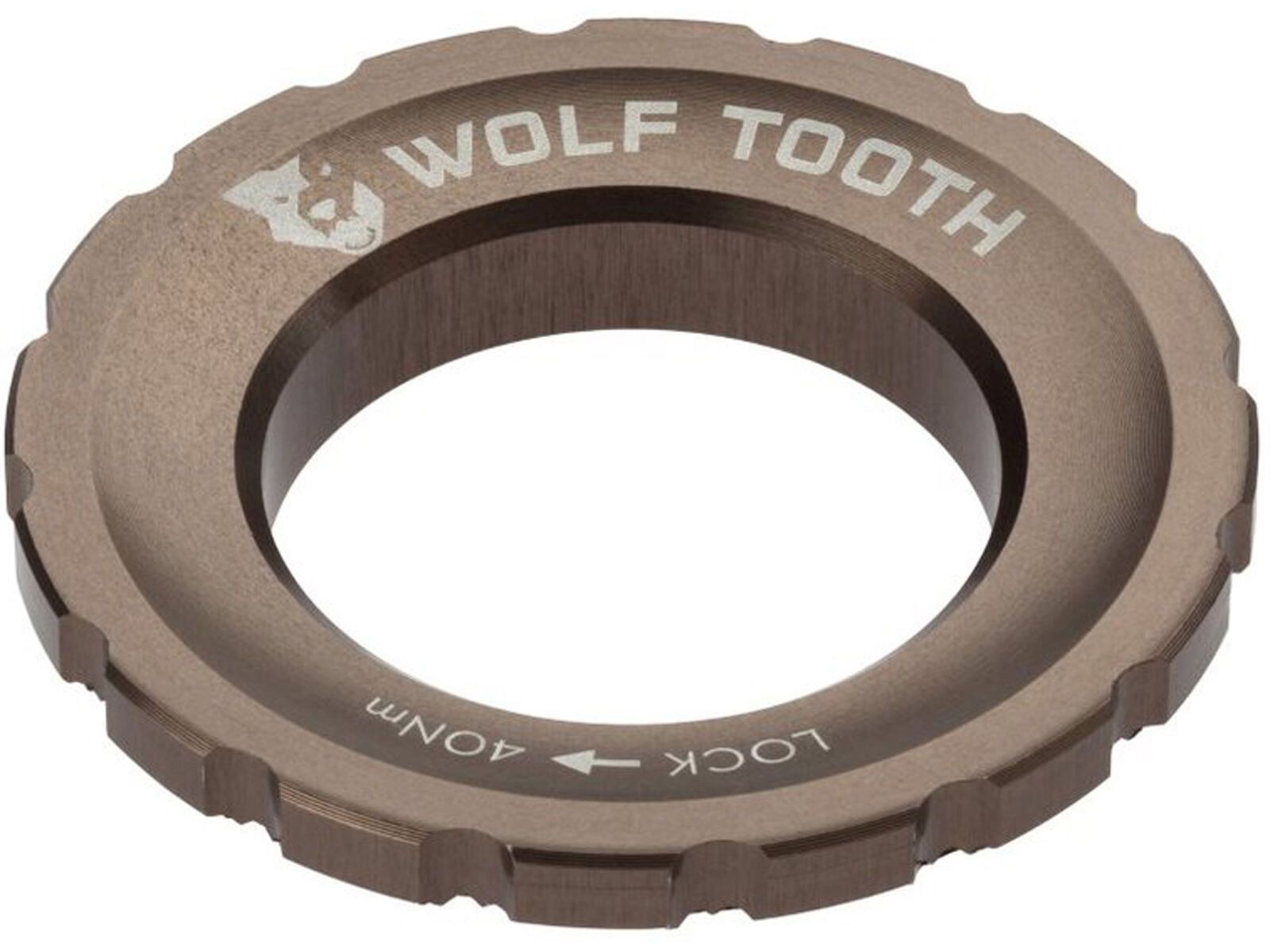 Wolf Tooth Centerlock Rotor Lockring, espresso | Bild 1