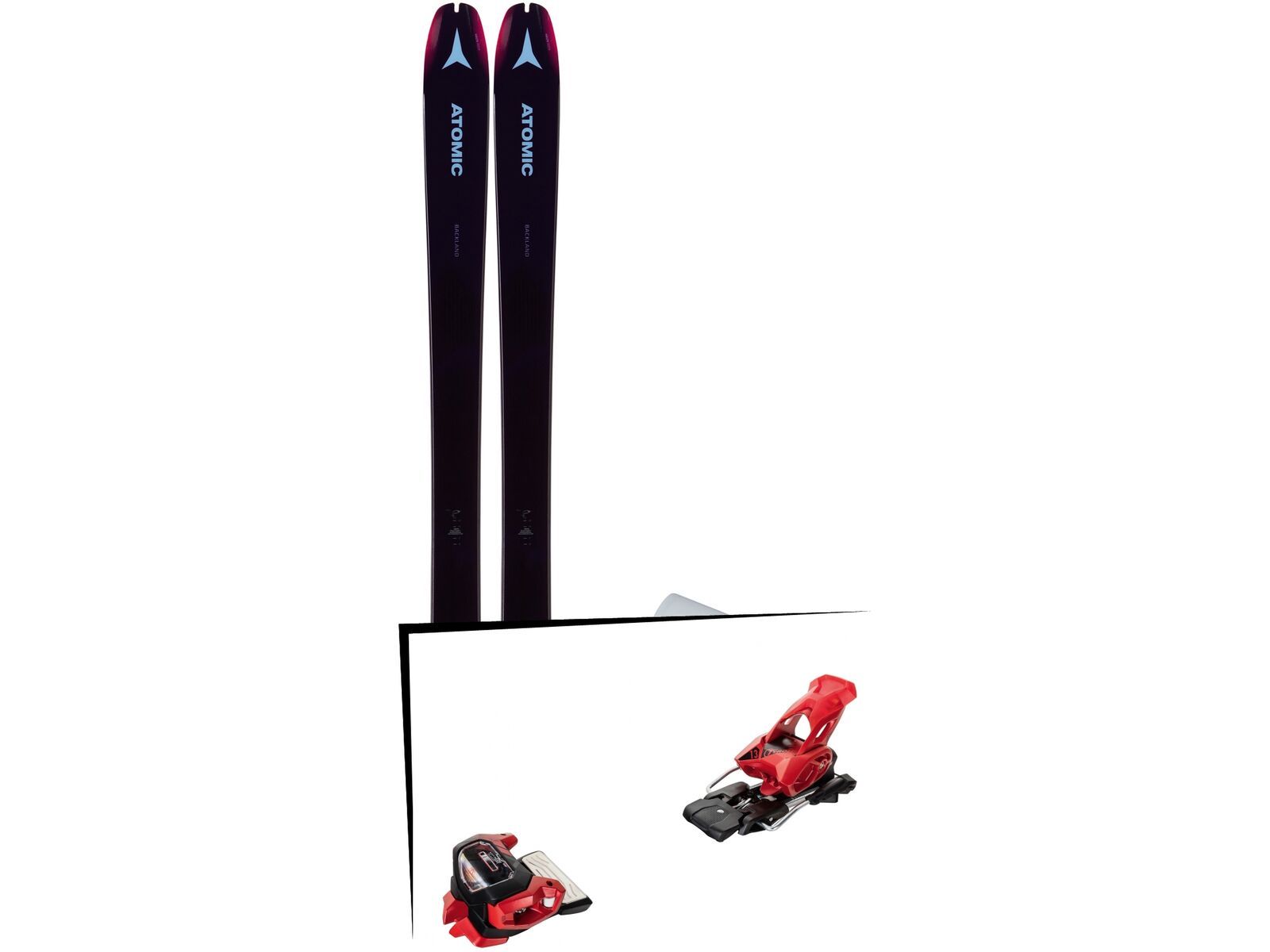Set: Atomic Backland 85 W + Hybrid Skin 85 2019 + Tyrolia Attack² 13 GW red | Bild 1