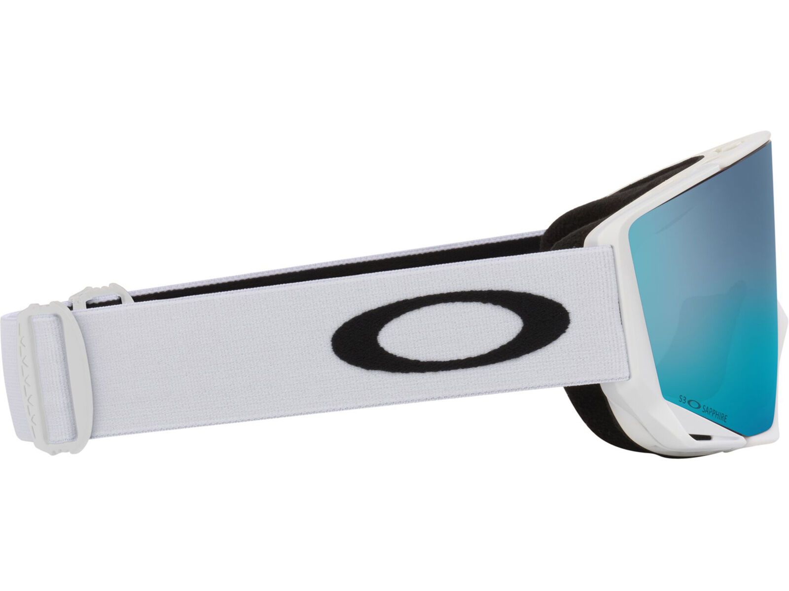 Oakley Flow Scape M, Prizm Snow Sapphire Iridium & Iced / matte white | Bild 11
