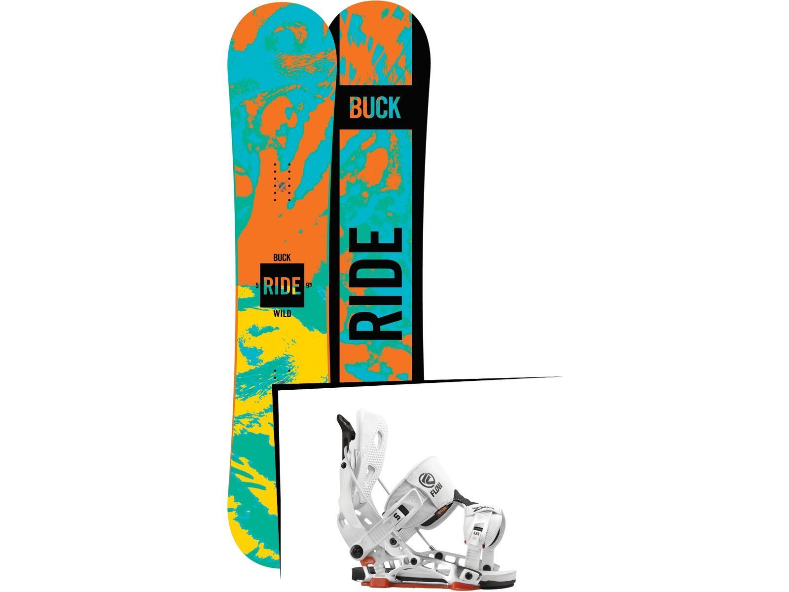 Set: Ride Buck Wild 2016 + Flow NX2 (1513121S) | Bild 1
