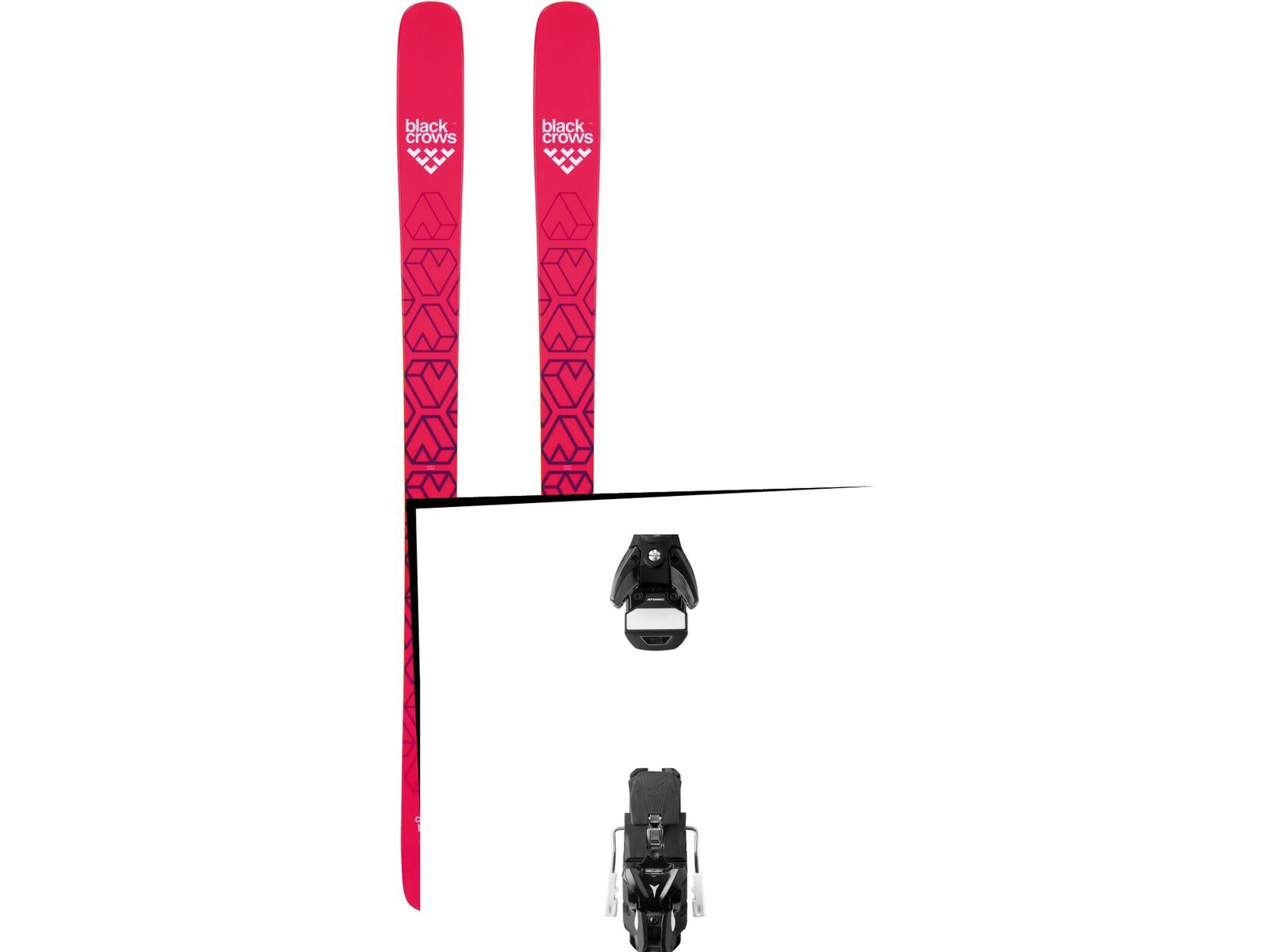 Set: Black Crows Camox Birdie 2019 + Atomic STH 13 WTR black/gun metal | Bild 1