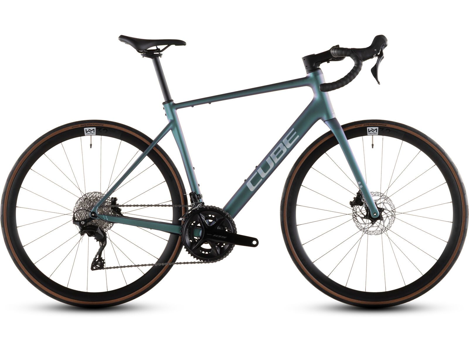 Cube Attain SLX, smaragdgrey´n´prism | Bild 1