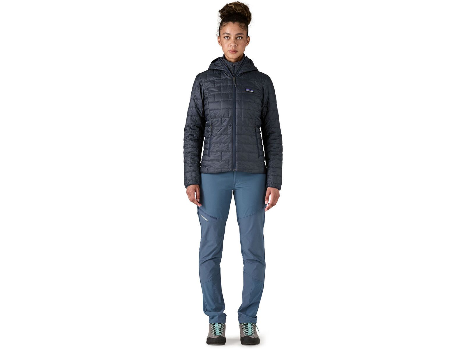 Patagonia Women's Nano Puff Hoody, smolder blue | Bild 5