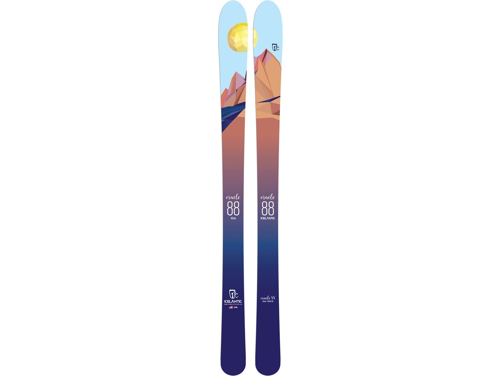 Set: Icelantic Oracle 88 2018 + Hagan Core Bindung | Bild 2
