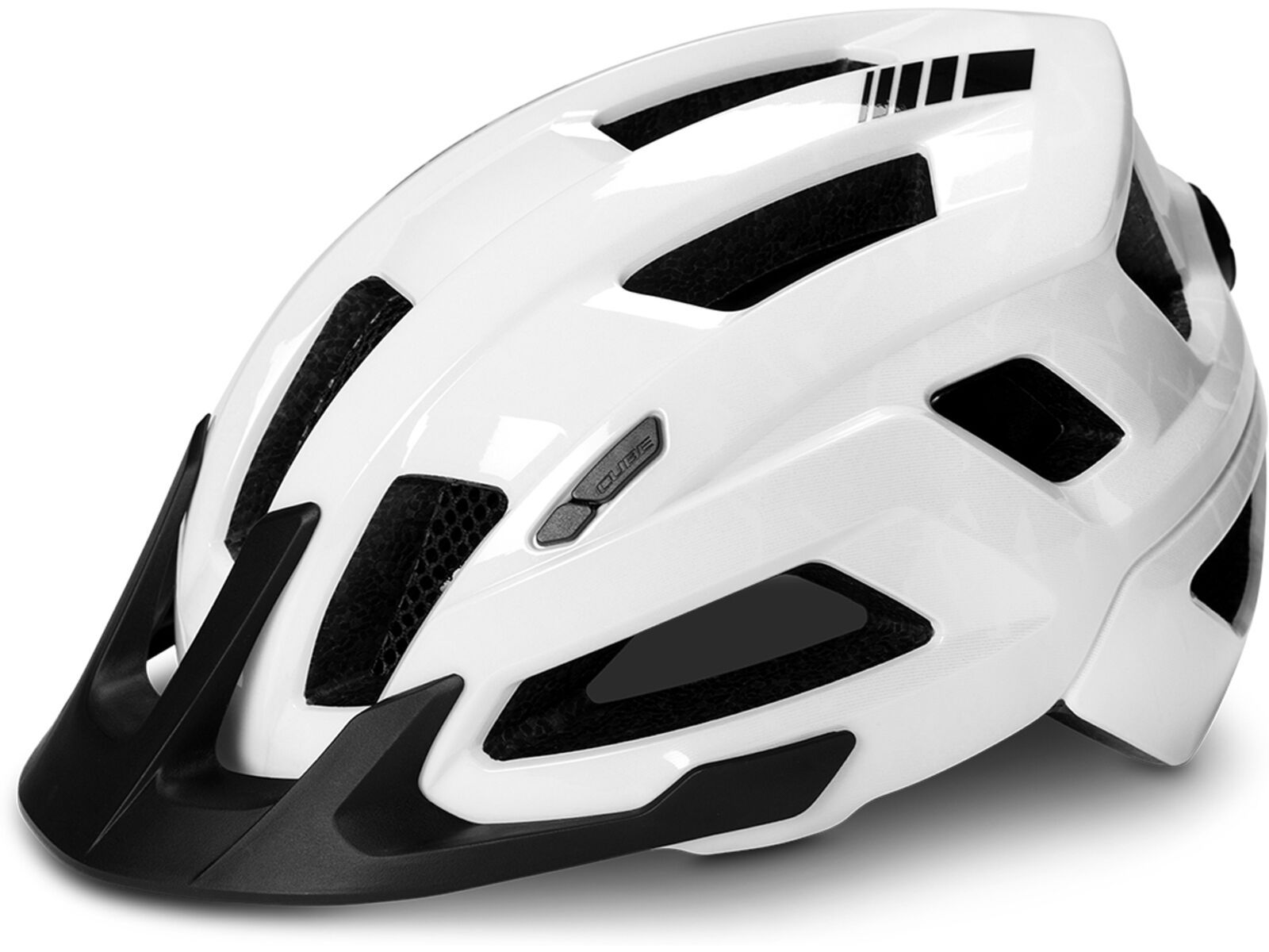 Cube Helm Steep, glossy white | Bild 1