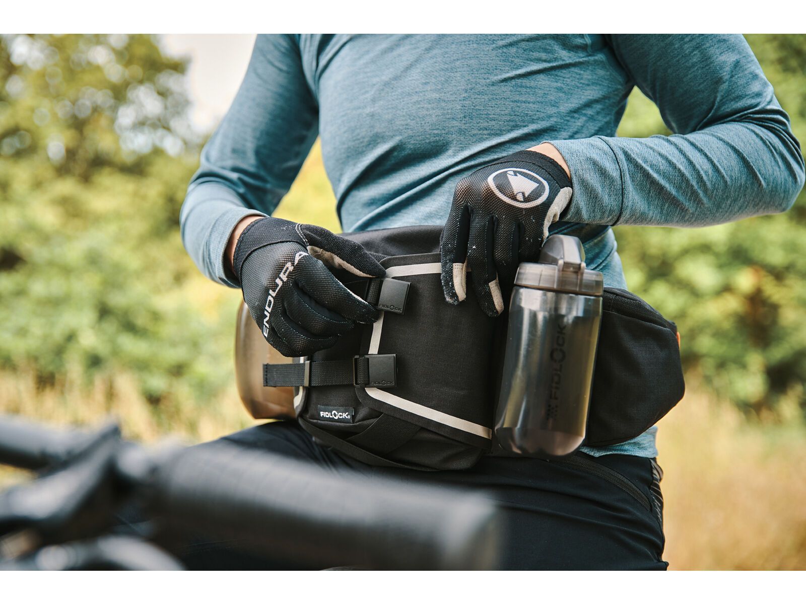 Fidlock Hip Belt Double + Bottle 450, black | Bild 10
