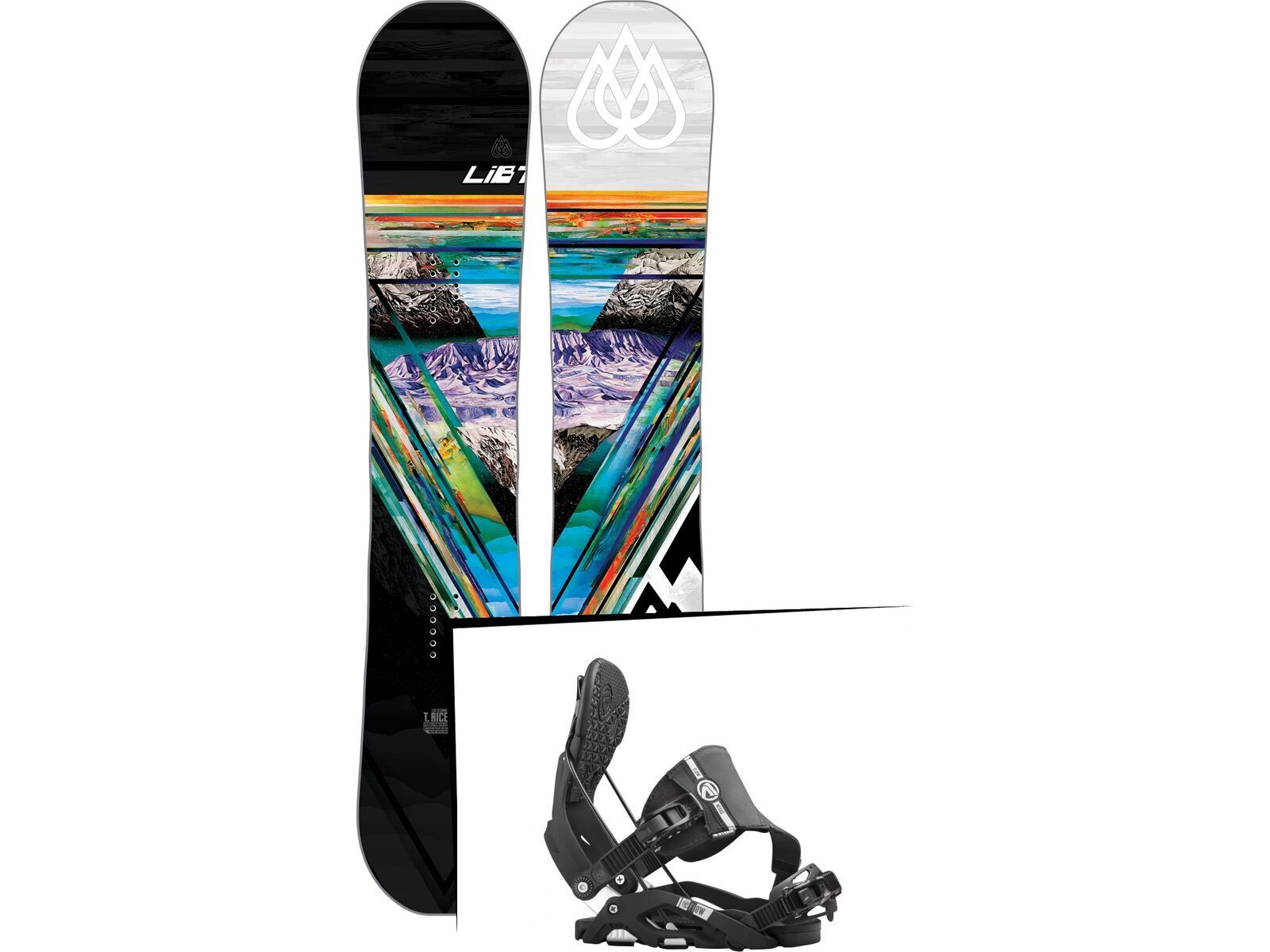 Set: Lib Tech T-Rice Pro 2017 + Flow Nexus Hybrid (1513166S) | Bild 1