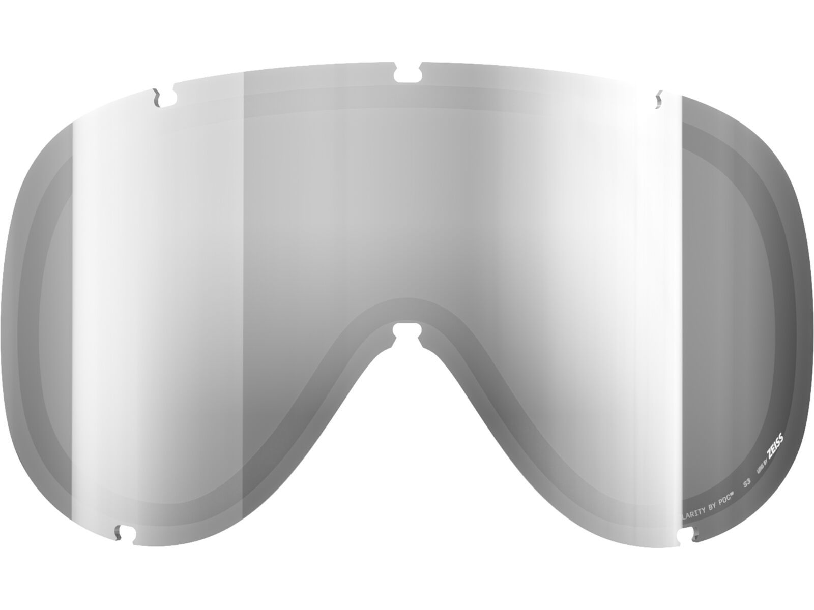 POC Retina Mid/Retina Mid Race Lens, Clarity Hi. Int. Sunny Silver | Bild 1