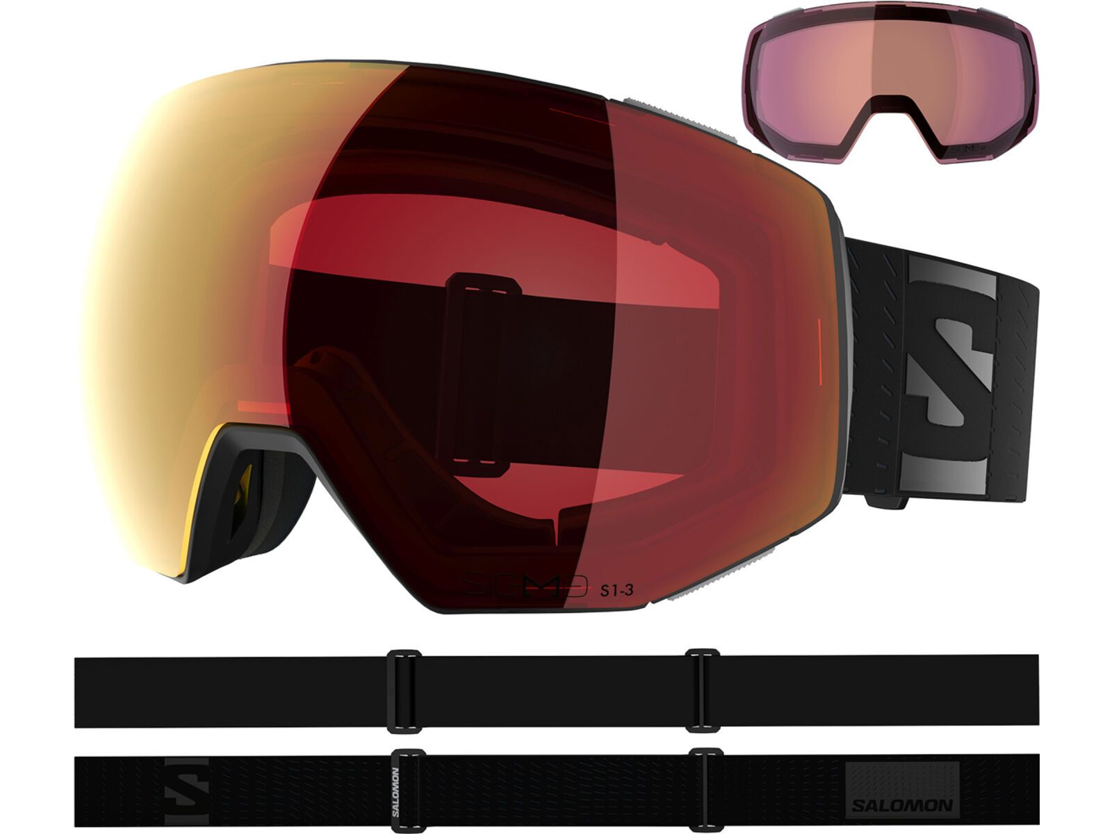 Salomon Radium Prime + WS, Sigma Photochromic Poppy Red / black | Bild 5