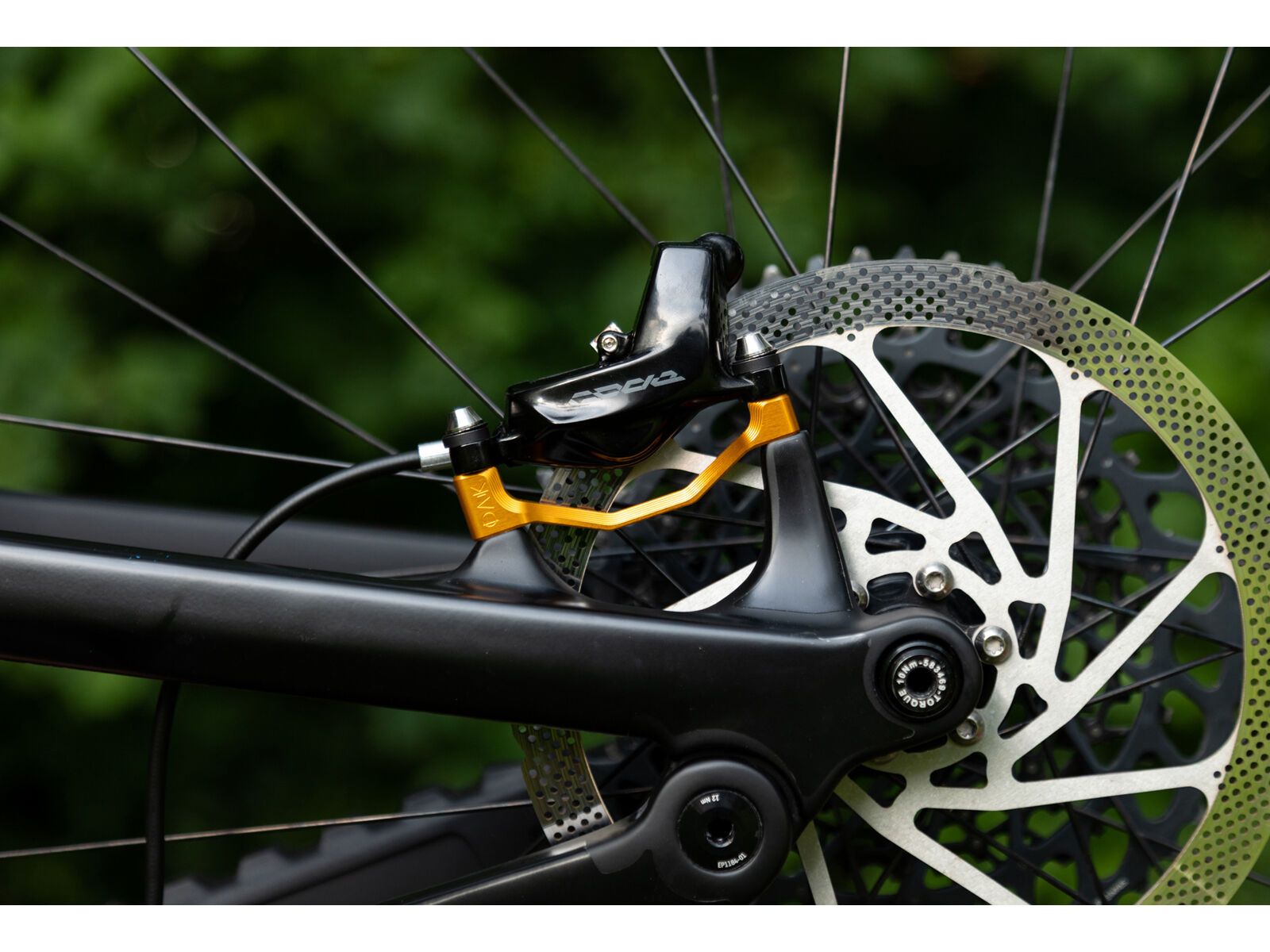 OAK Components Plasmadapt Bremsadapter PM +23 mm, gold | Bild 2