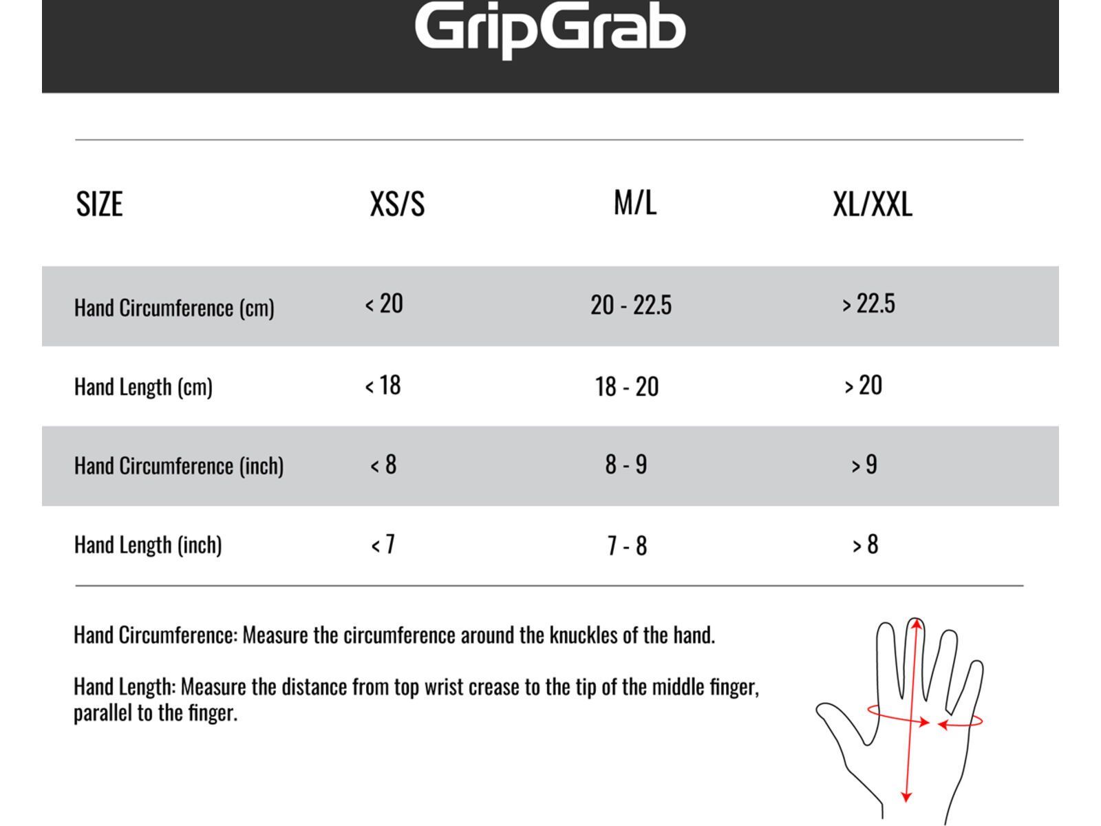 GripGrap Waterproof Knitted Winter Gloves, black | Bild 8
