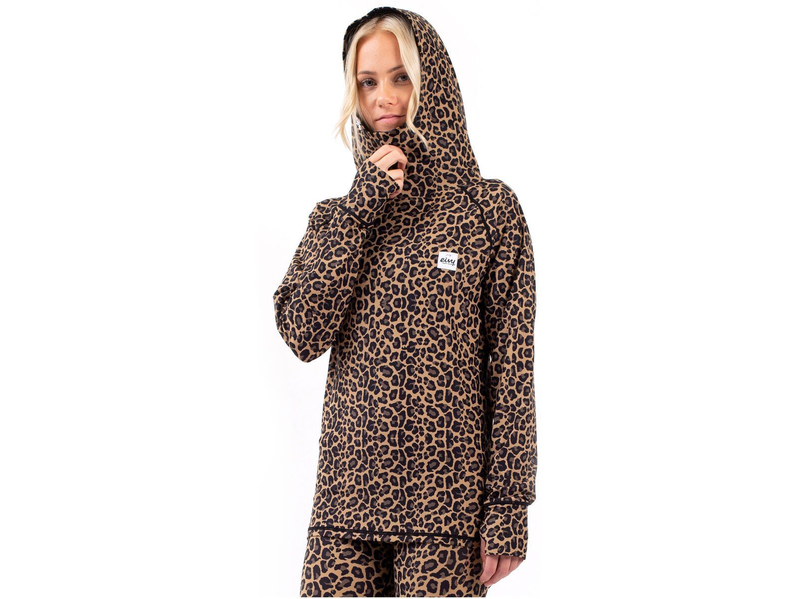 Eivy Icecold Hood Top, leopard | Bild 1
