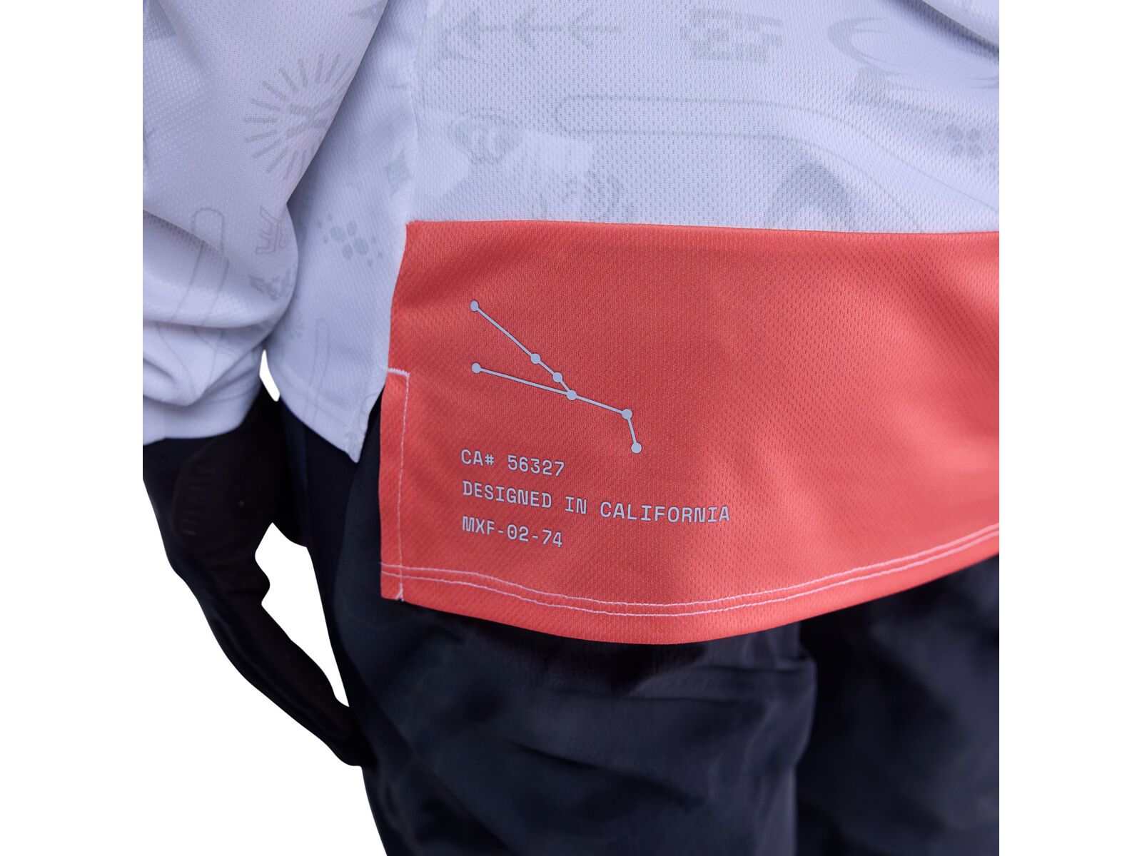 Fox Womans Ranger LS Jersey Lunar, white | Bild 5