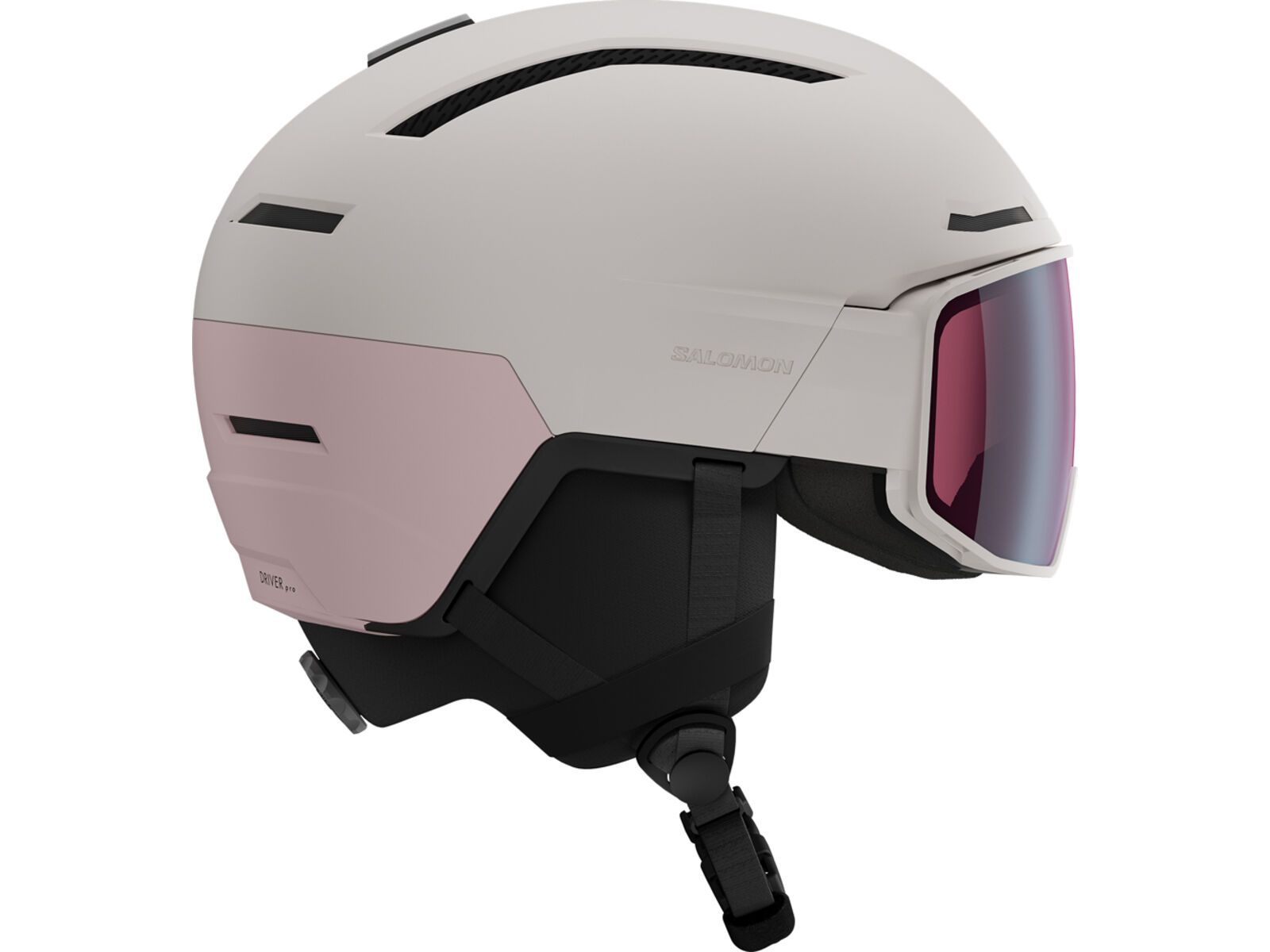 Salomon Driver Pro MIPS, Sigma Silver Pink / grey violet | Bild 3