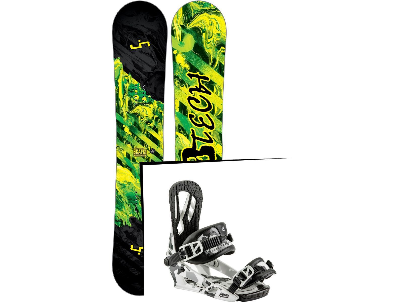 Set: Lib Tech Sk8 Banana 2017 + Nitro Pusher (1691167S) | Bild 1
