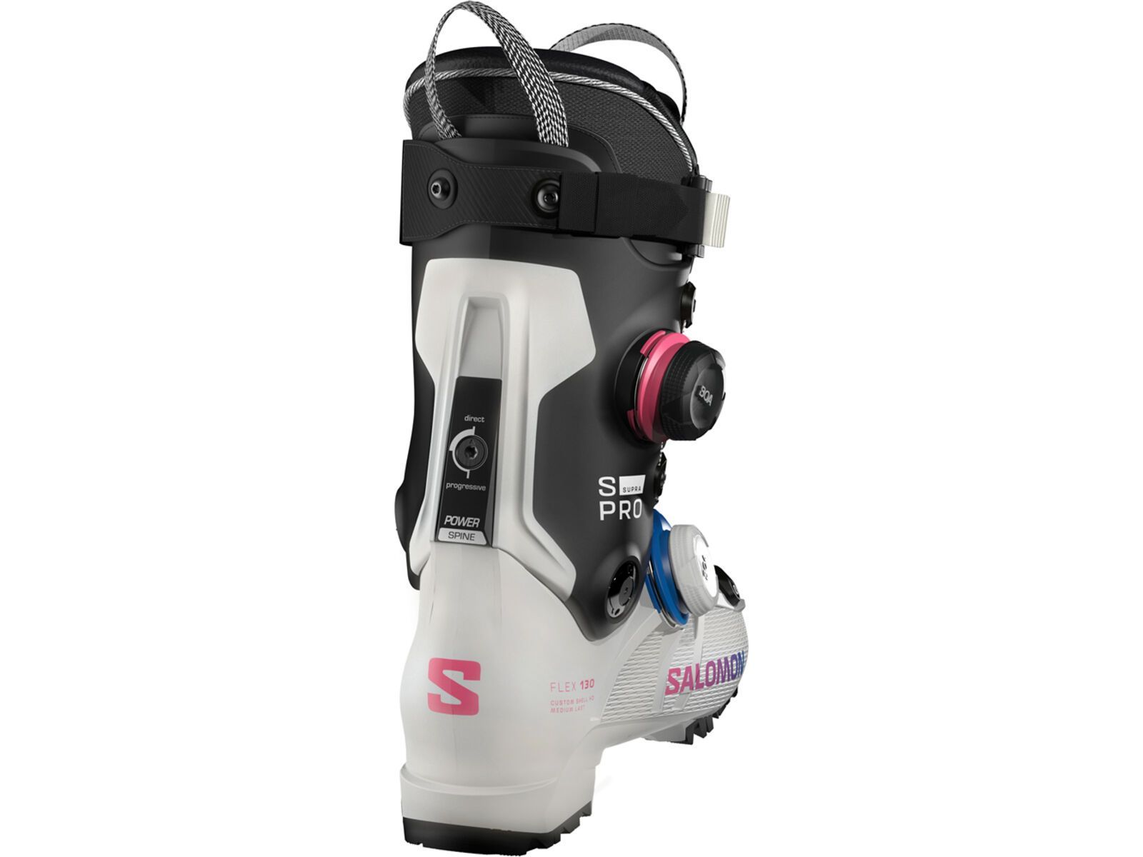 Salomon S/Pro Supra Dual BOA 130 GW, gray aurora/black/race blue | Bild 2