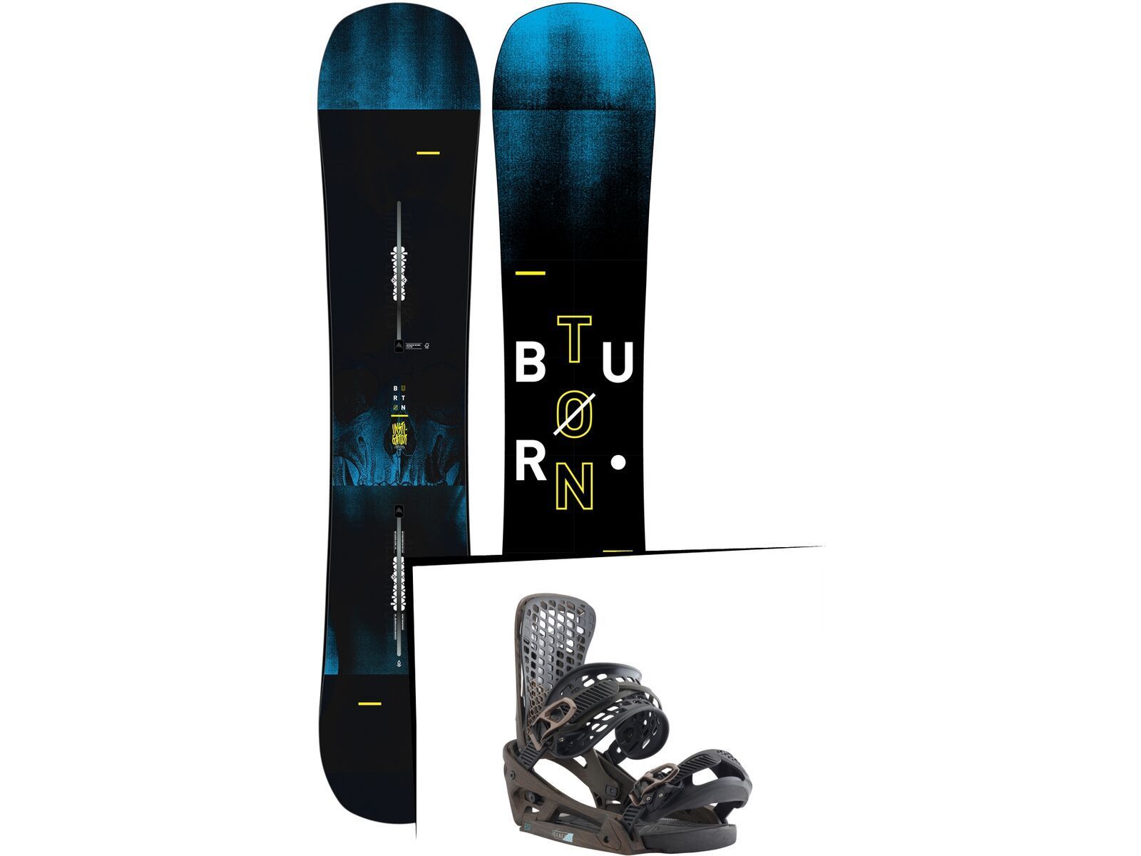 Set Burton Instigator Wide 2019 Burton Genesis EST painted wood