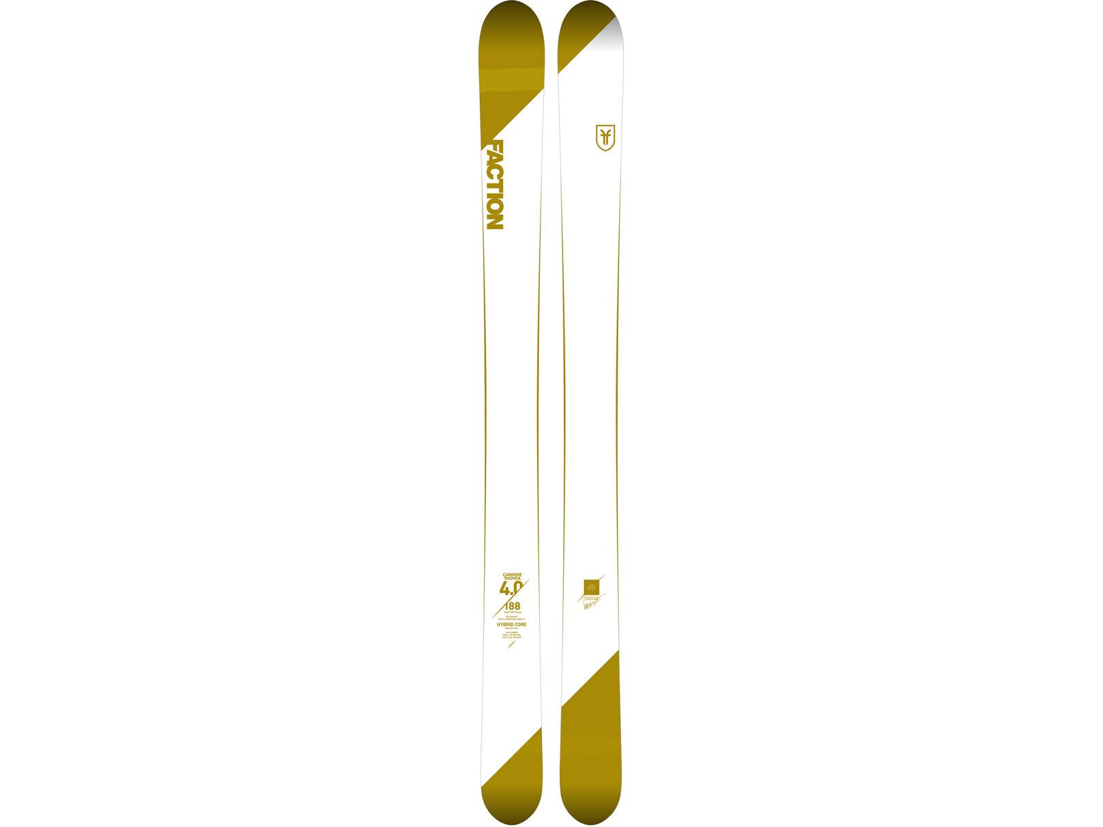 Set: Faction Candide 4.0 2018 + Salomon Warden MNC 13 black/grey | Bild 2