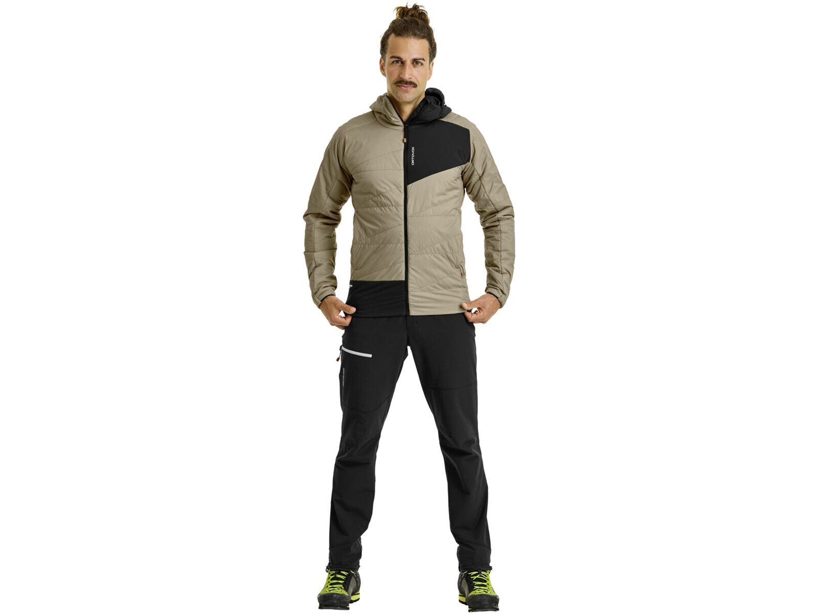 Ortovox Swisswool Piz Duan Jacket M, grey sand | Bild 3
