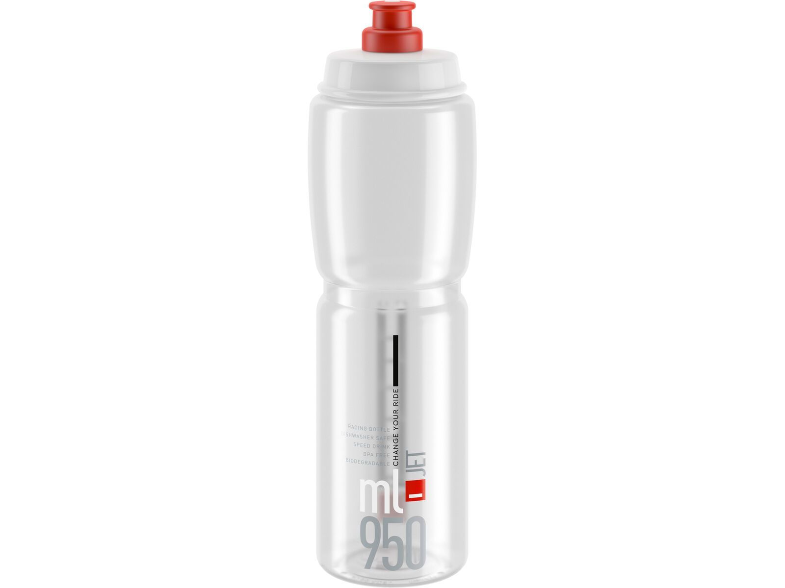 Elite Jet - 950 ml, transparent-rot | Bild 1