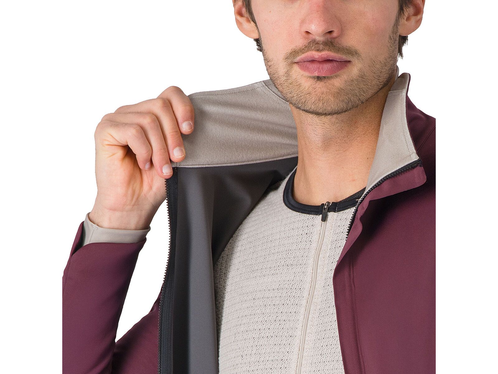 Castelli Alpha 150 Jacket, deep bordeaux/clay | Bild 4