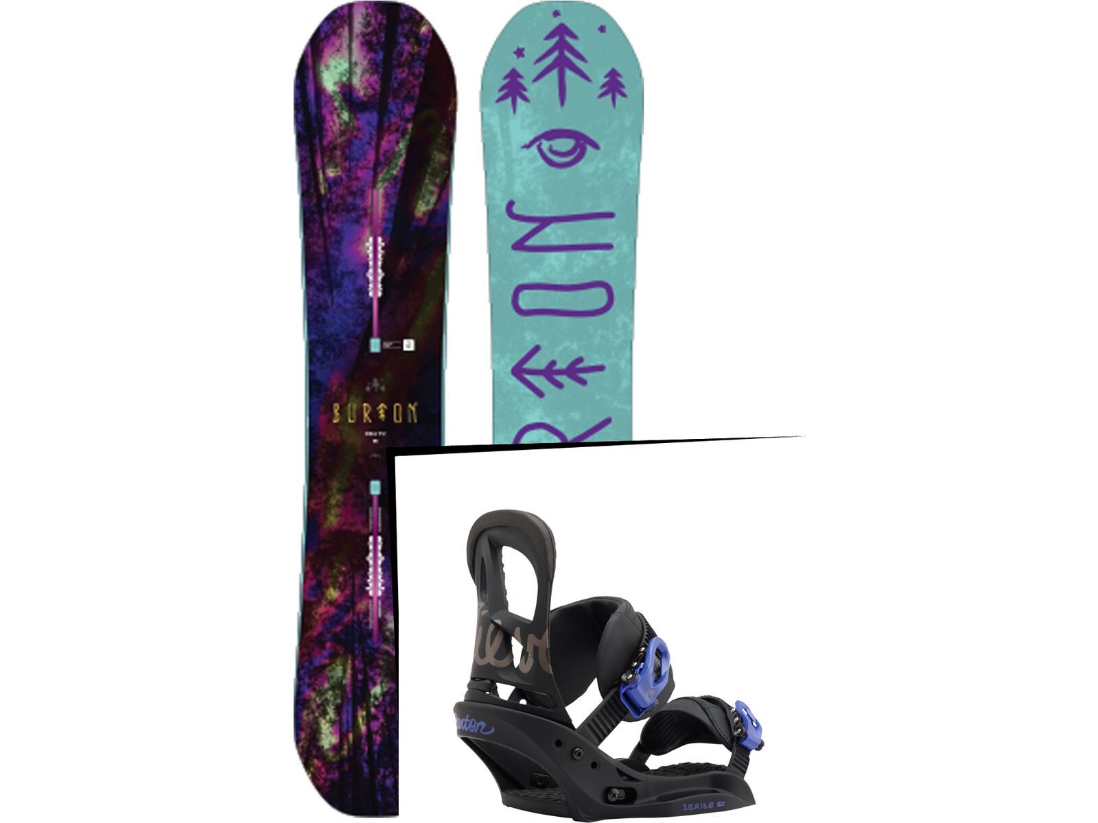 Set: Burton Deja Vu Flying V 2017 + Scribe EST (1712920S) | Bild 1