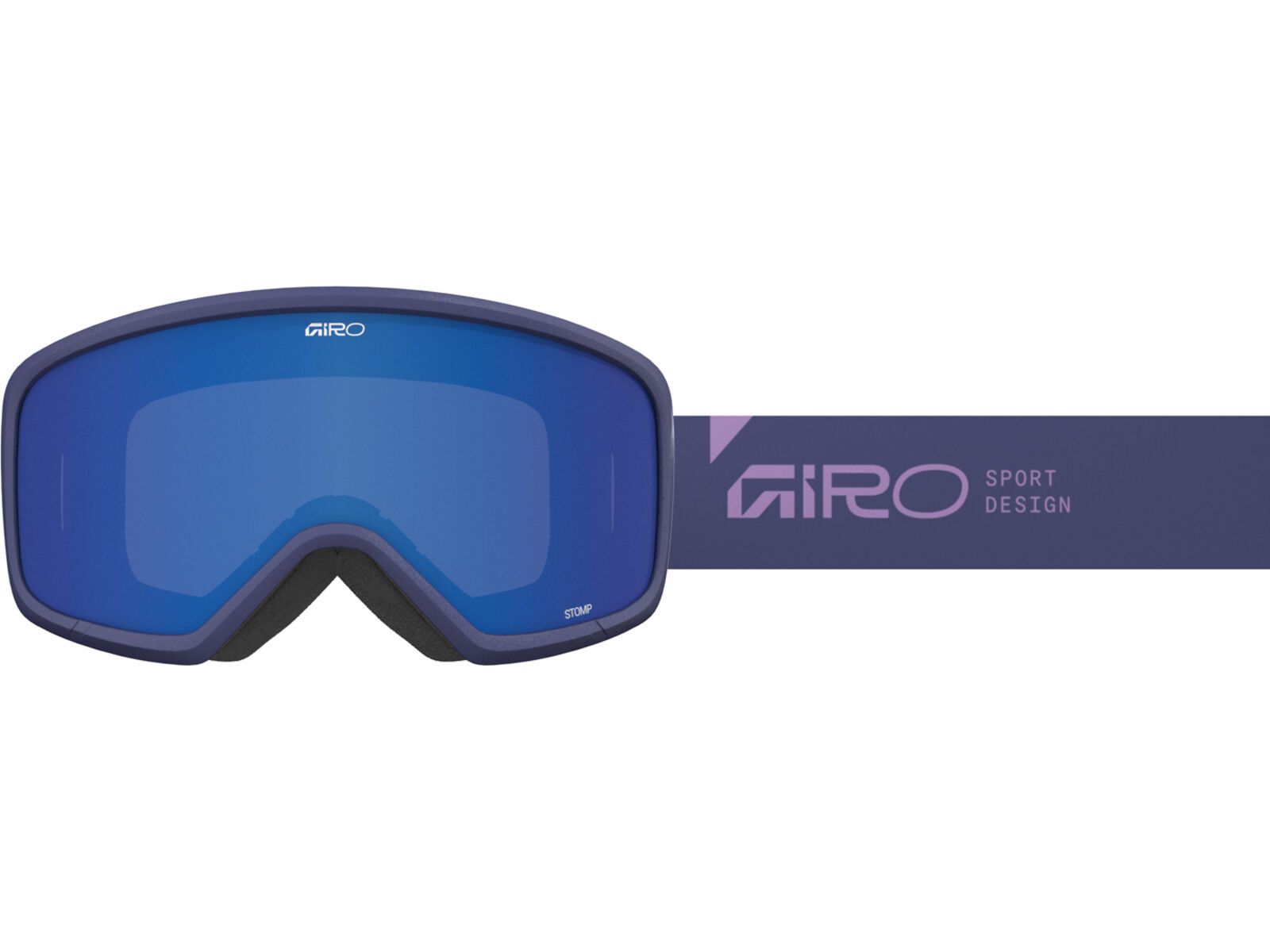 Giro Stomp, Grey Cobalt / wordmark mauve | Bild 1