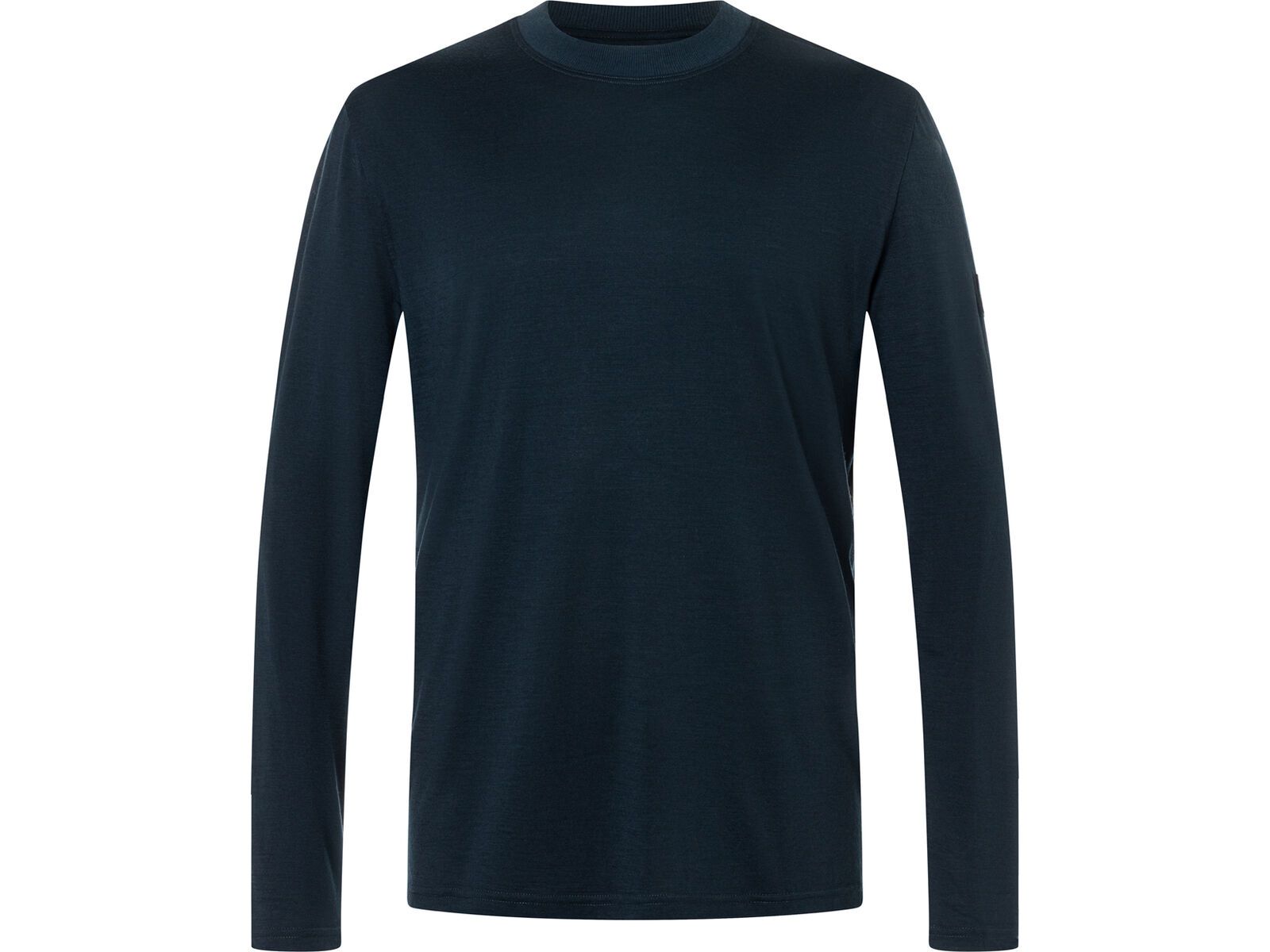 super.natural M Casual Rib Bio J LS, blueberry | Bild 1