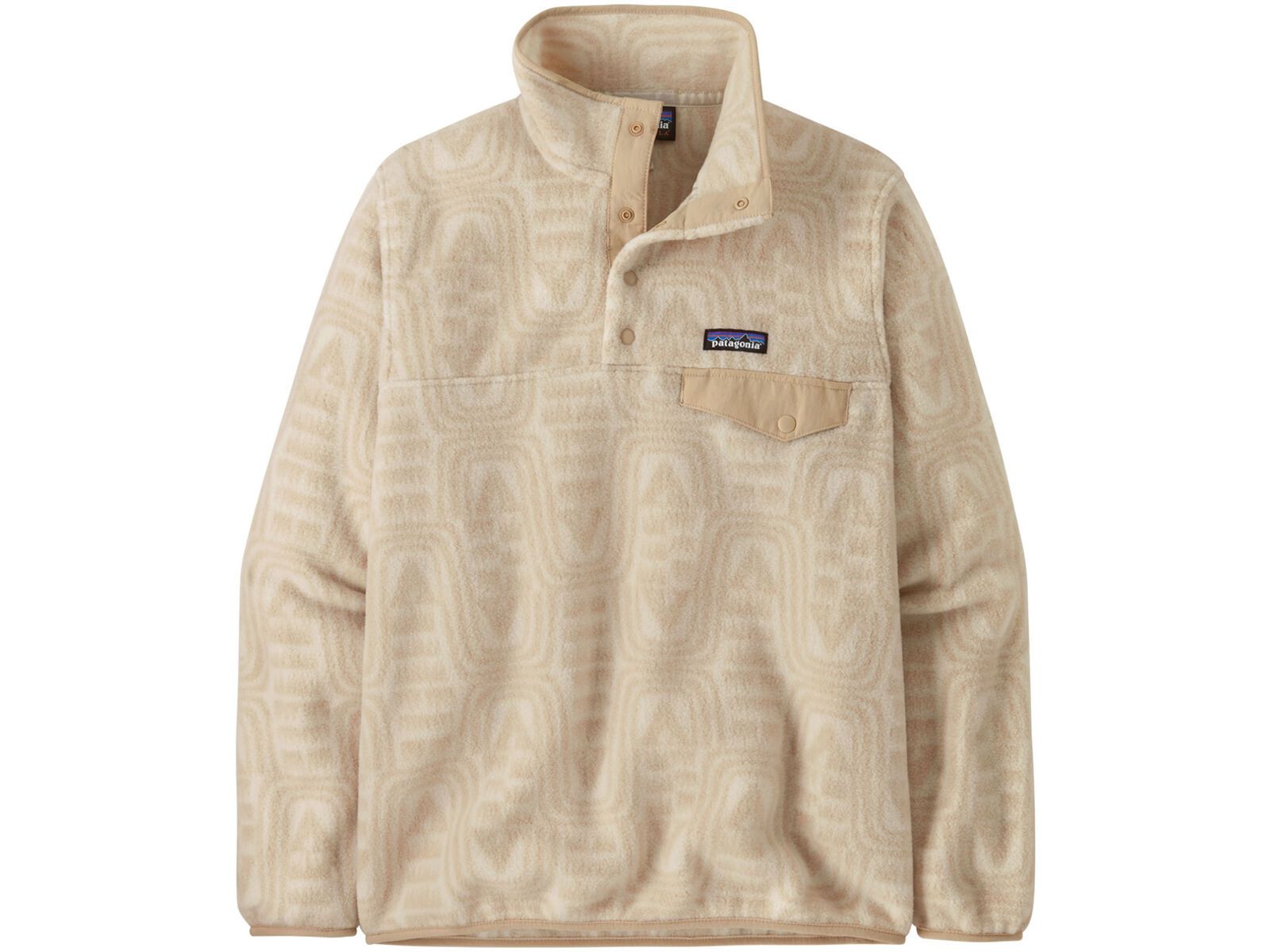 Patagonia Women's Lightweight Synchilla Snap-T Pullover Flow, dyno white | Bild 1