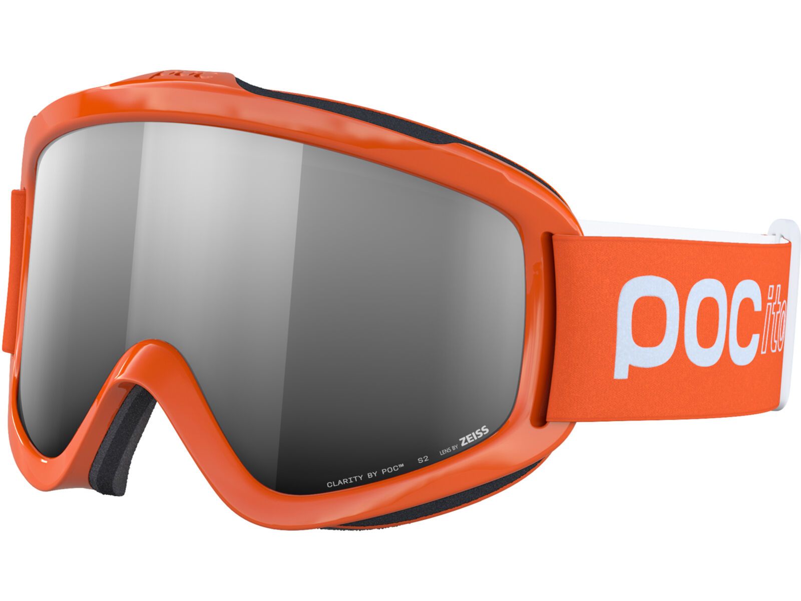 POC POCito Iris, Partly Sunny Silver / fluorescent orange | Bild 1