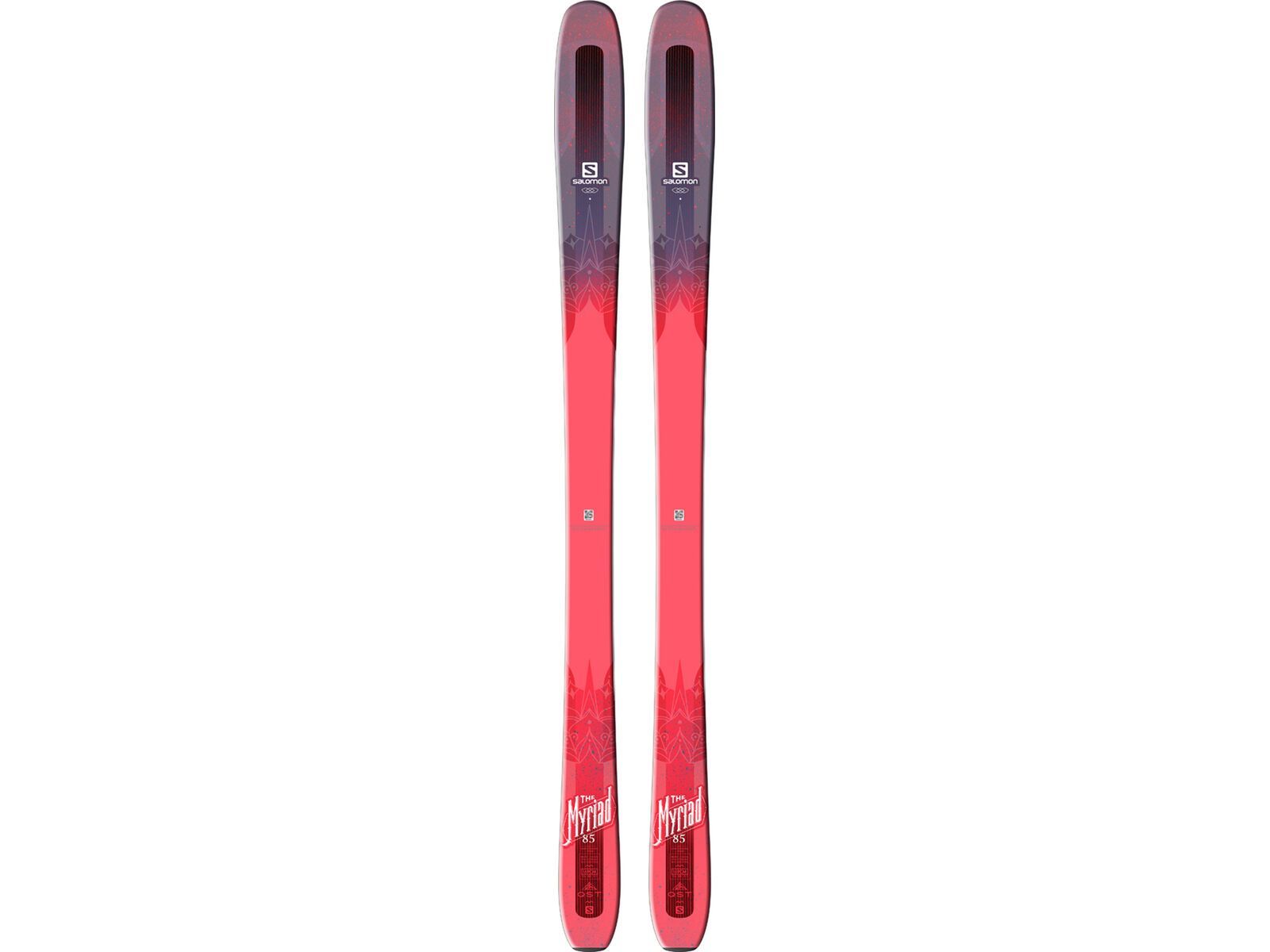Set: Salomon QST Myriad 85 2018 + Marker Race Junior 8 white/black/red | Bild 2