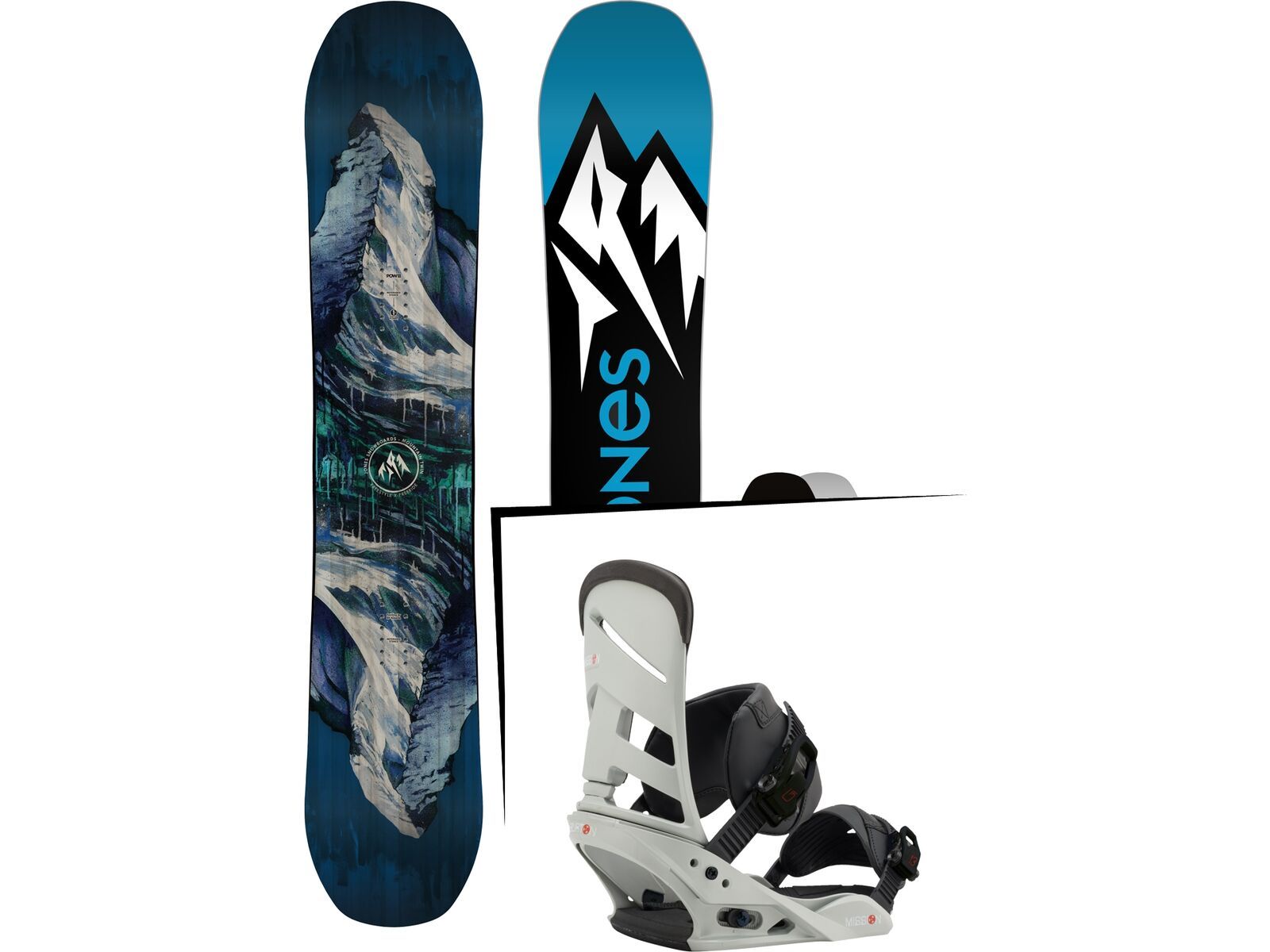 Set: Jones Mountain Twin 2017 + Burton Mission (1712876S) | Bild 1