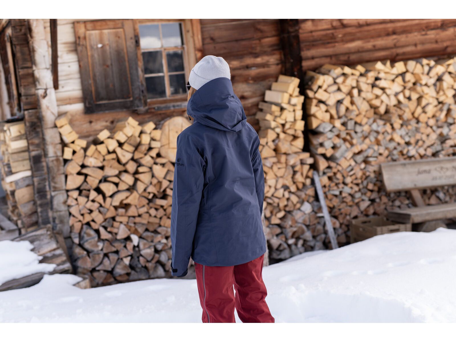 Penguin Frauen 3 Lagen Dermizax Shell Jacke, midnight | Bild 3