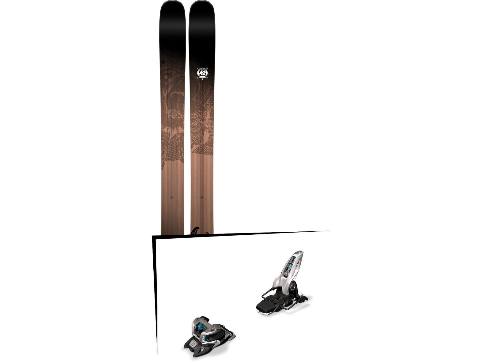 Set: K2 SKI Pettitor 2017 + Marker Griffon 13 ID (1685405) | Bild 1