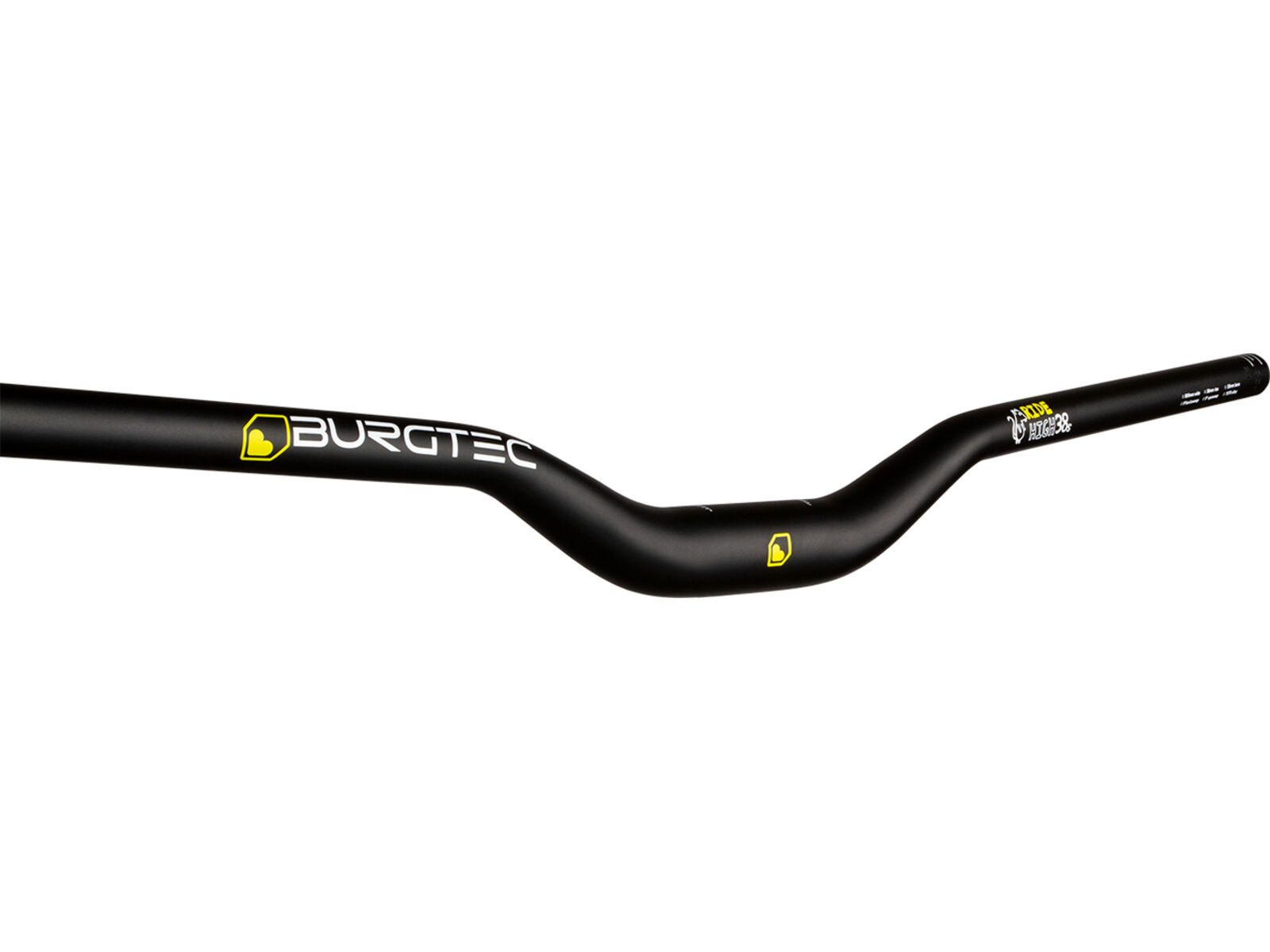 Burgtec Ride High Josh Bryceland Signature Alloy Handlebar 38 mm Rise | Bild 1