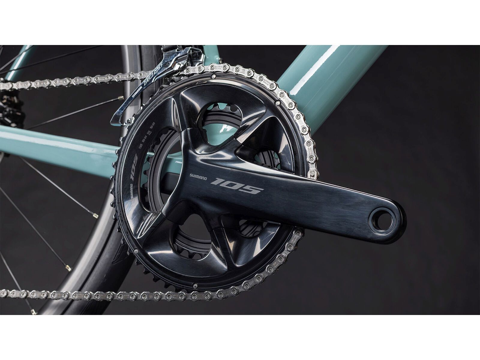 Cube Attain C:62 Race, skylightblue´n´cyan | Bild 5
