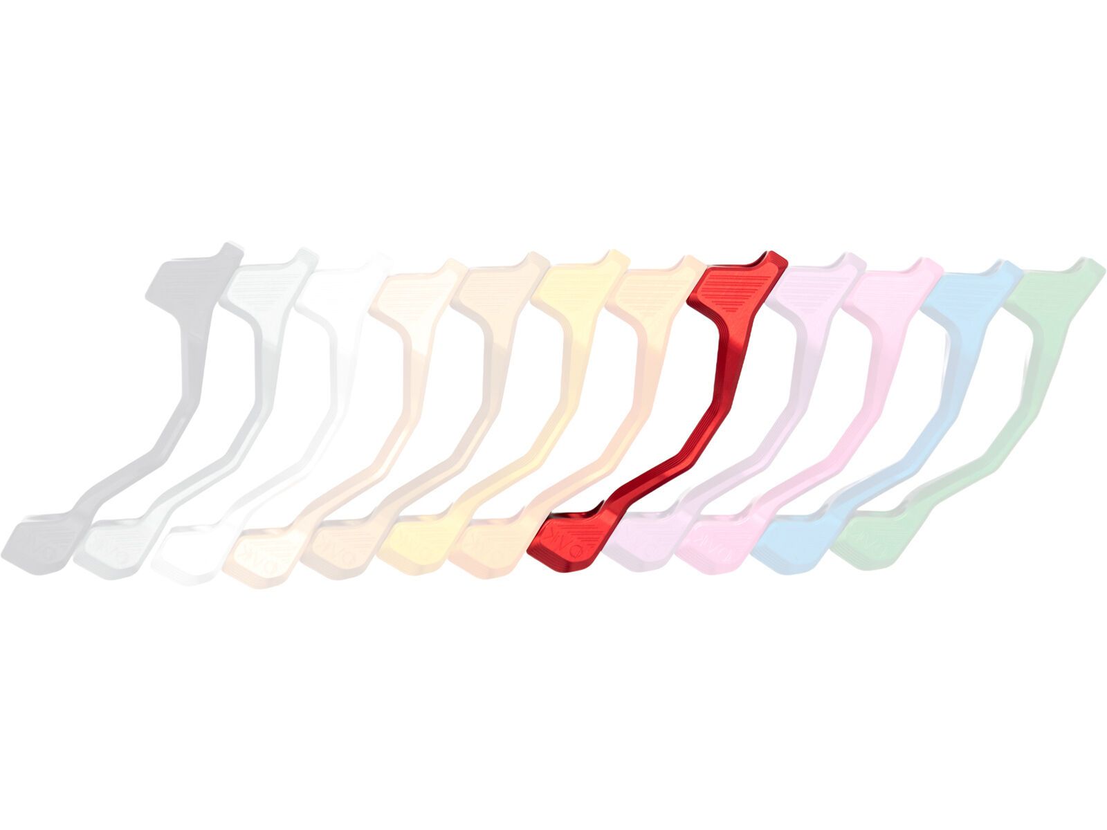 OAK Components Plasmadapt Bremsadapter PM +40/43 mm, red | Bild 1