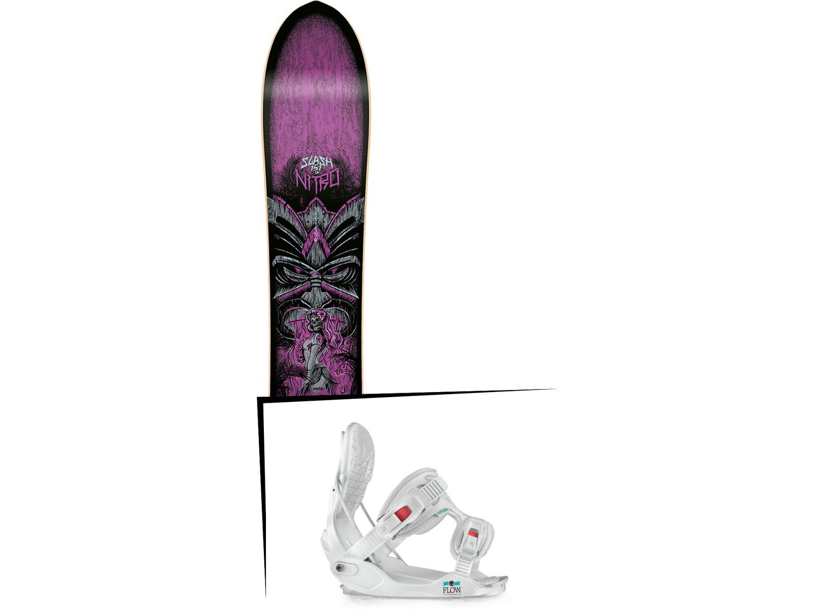 Set: Nitro Slash Womens 2016 + Flow Minx (1181352S) | Bild 1