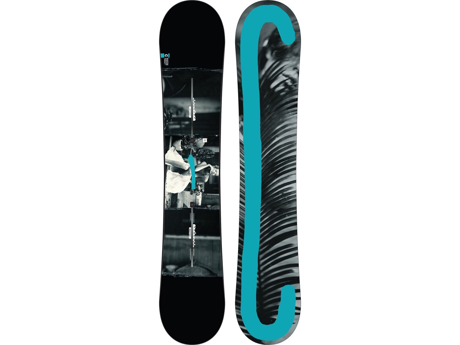 Set: Burton Custom Twin 2017 + Flow NX2 Hybrid (1513124) | Bild 1