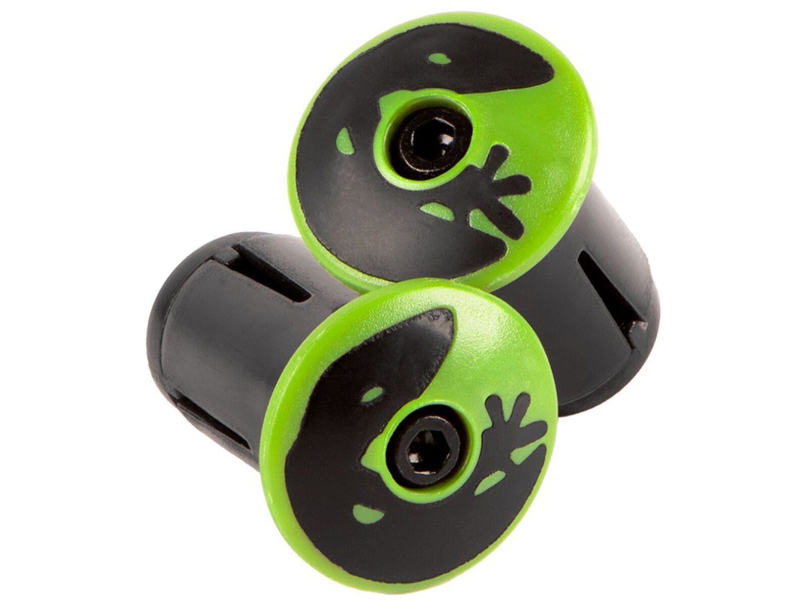 Lizard Skins Road Bar End Plugs, hyper green | Bild 1