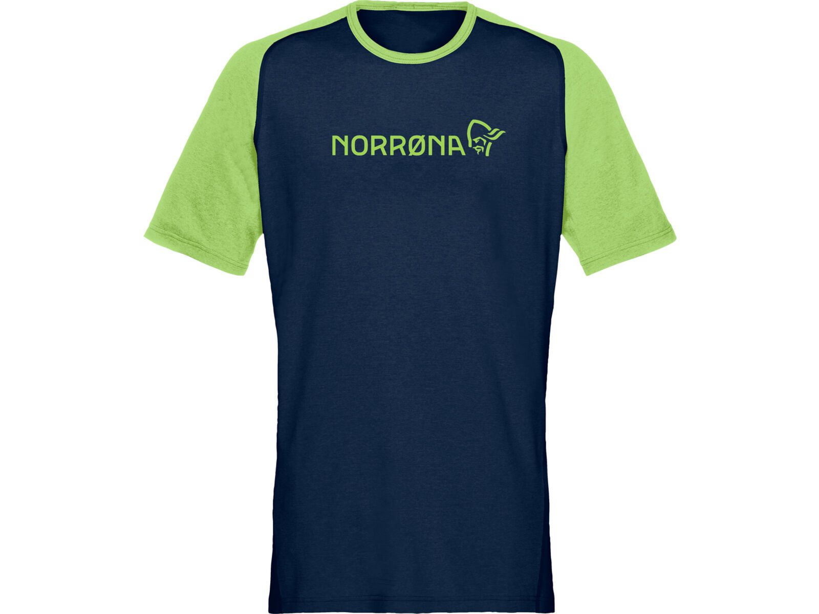 Norrona fjørå equaliser lightweight T-Shirt M's, foliage/indigo night | Bild 1