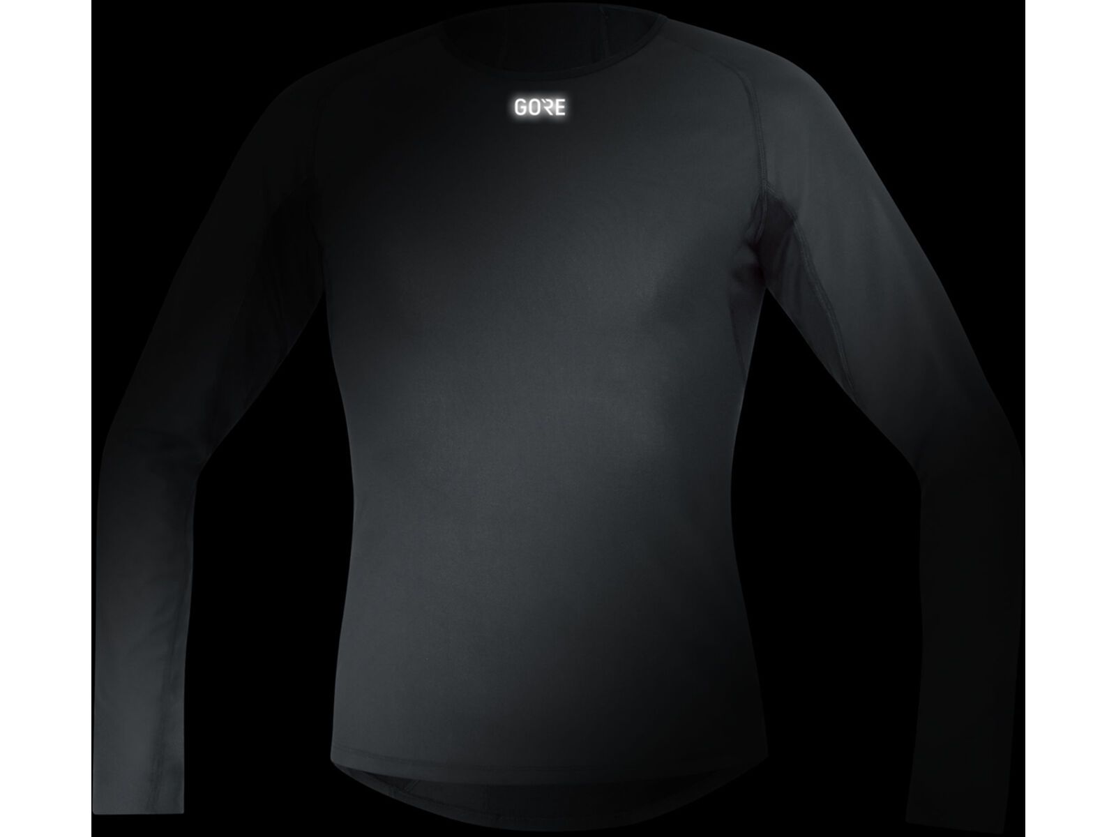 Gore Wear M Gore Windstopper Base Layer Thermo Shirt Langarm, black | Bild 3
