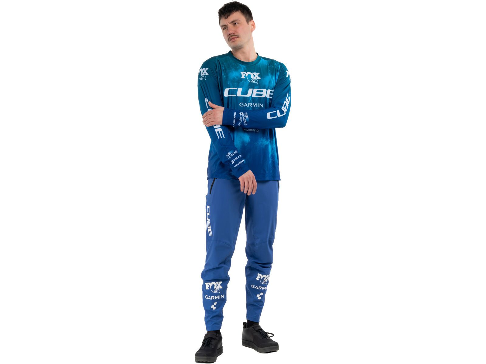 Cube MTB Pants X Actionteam, blue | Bild 4