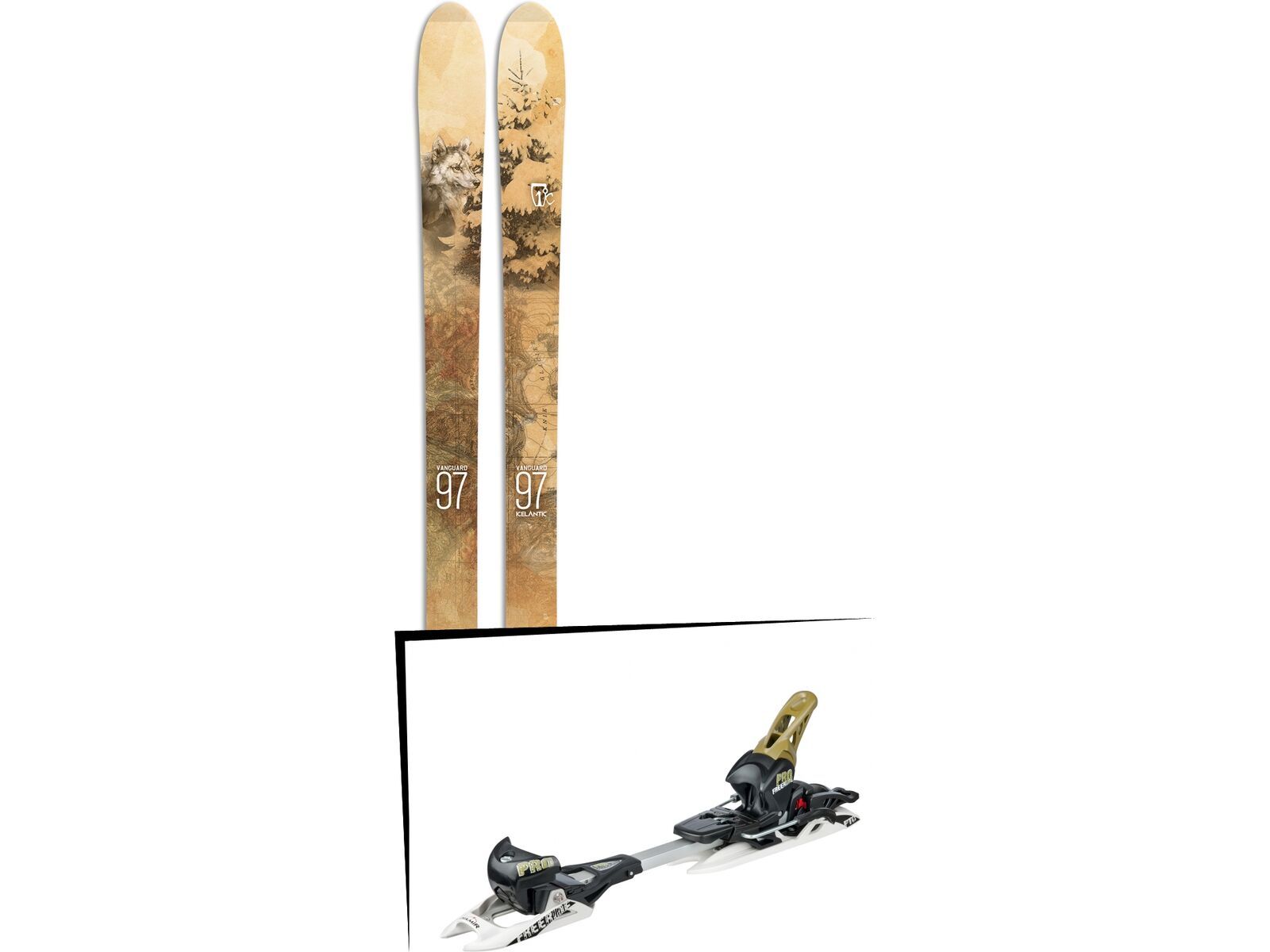 Set: Icelantic Vanguard 97 2017 + Fritschi Diamir Freeride Pro (1861902) | Bild 1