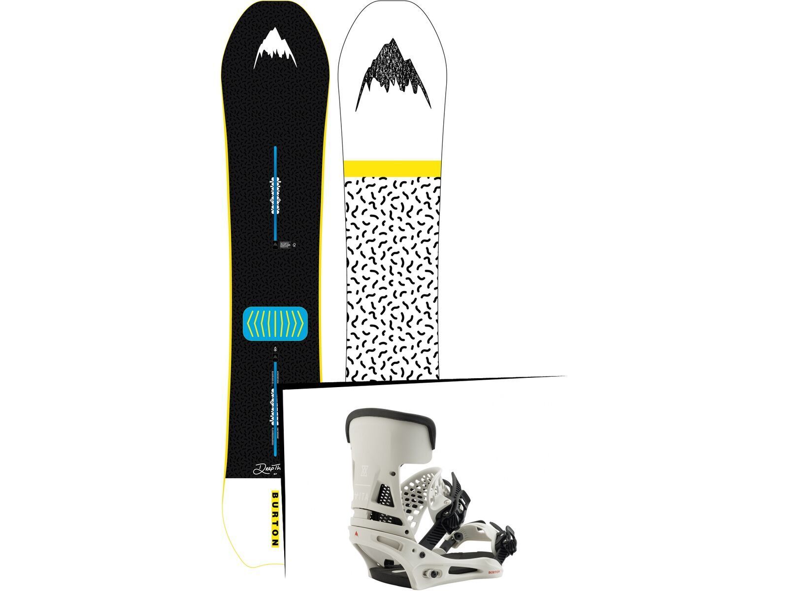 Set: Burton Deep Thinker 2019 +  Malavita (2218354S) | Bild 1