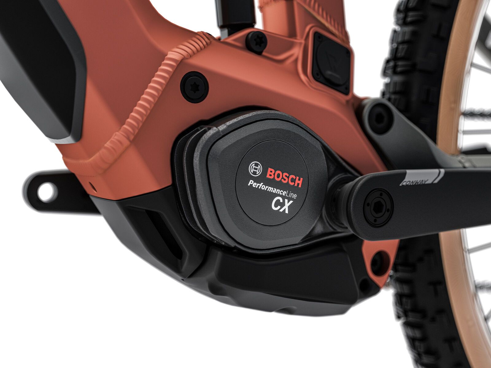 Conway Xyron ST 4.0 Alu, rust red matt/dark grey matt | Bild 4