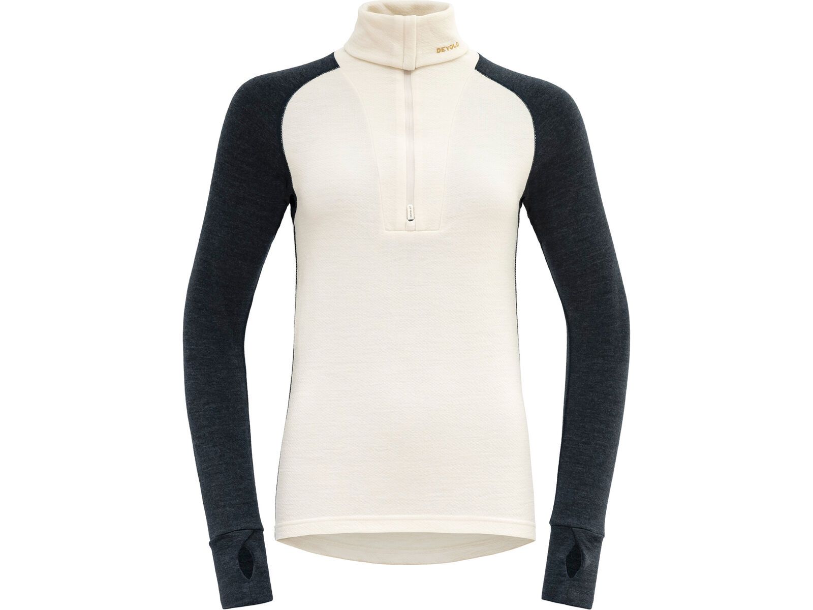 Devold Expedition Merino Silk Zip Wmn, ink/offwhite | Bild 1